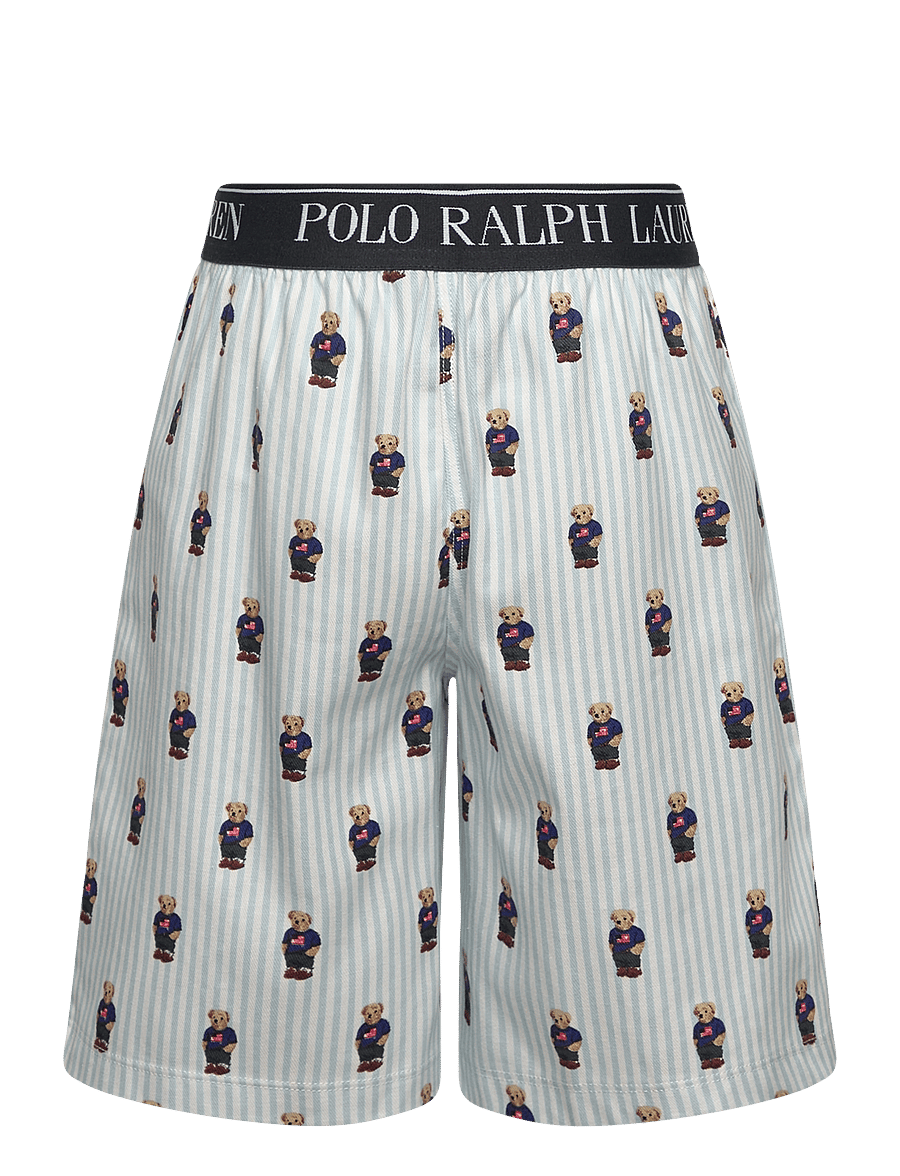 Ralph Lauren Kids - S5-SLEEPWEAR SHORT SET - pyjamassæt - white / elite blue - 3