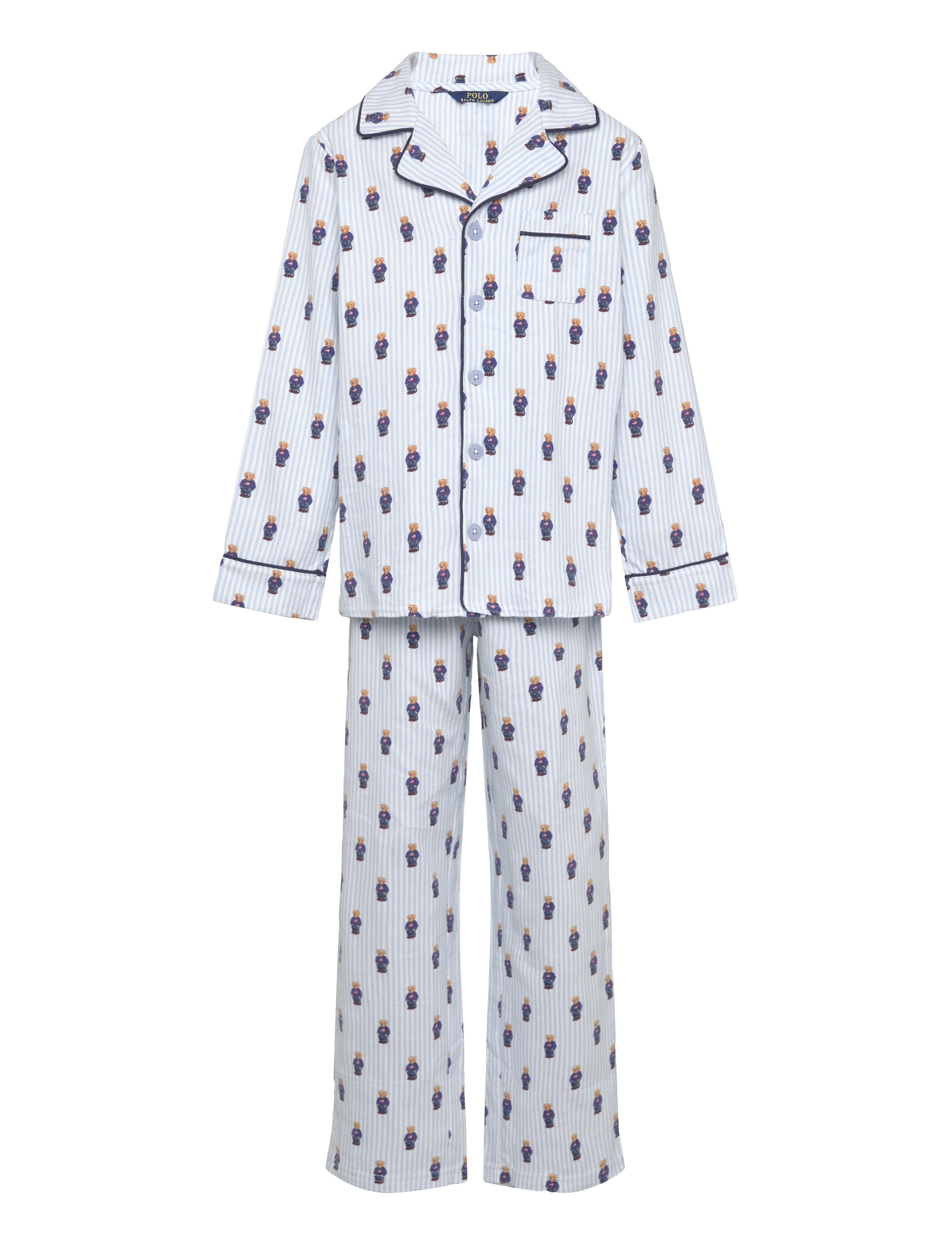 Ralph Lauren Kids Sl-Sleepwear, 156/164, Pyjamas, Blau - Pyjama Sets, Kinder