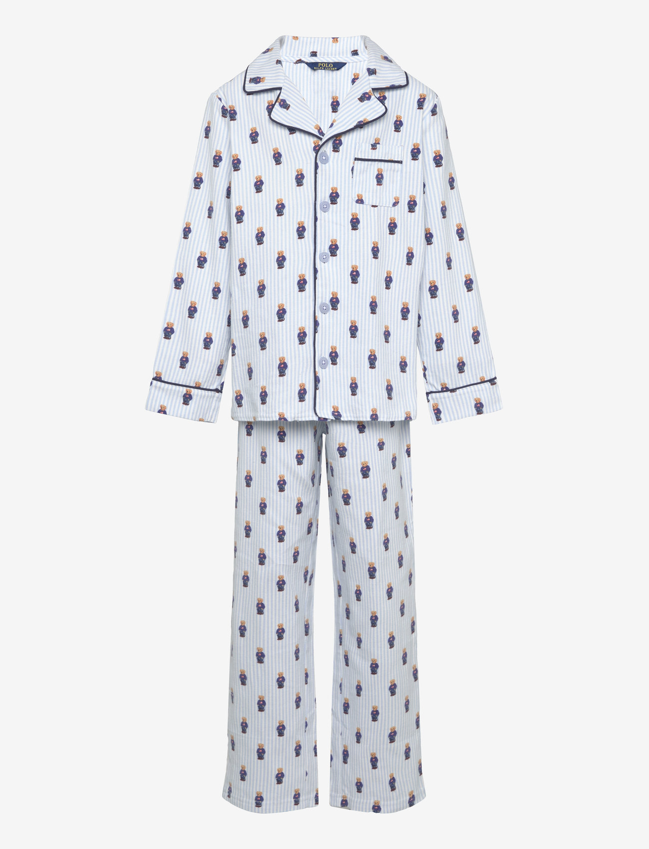 Ralph Lauren Kids - SL-SLEEPWEAR - pyjama-sets - white / elite blue - 0