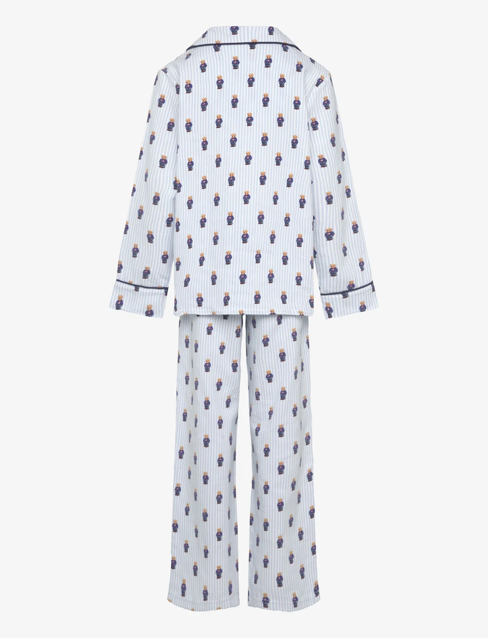 Ralph Lauren Kids - S6-SLEEPWEAR PANT SET - pyjamasset - white / elite blue - 1