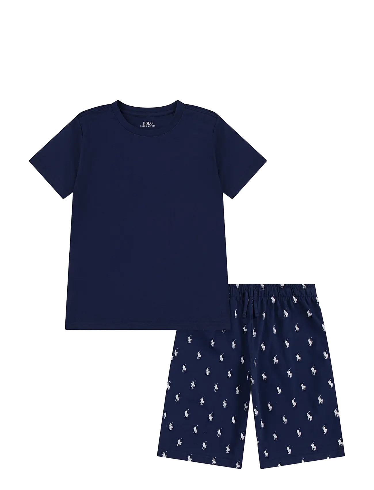 Ralph Lauren Kids S5-SLEEPWEAR SHORT SET - Nachtwäsche - NEWPORT NAVY / navy