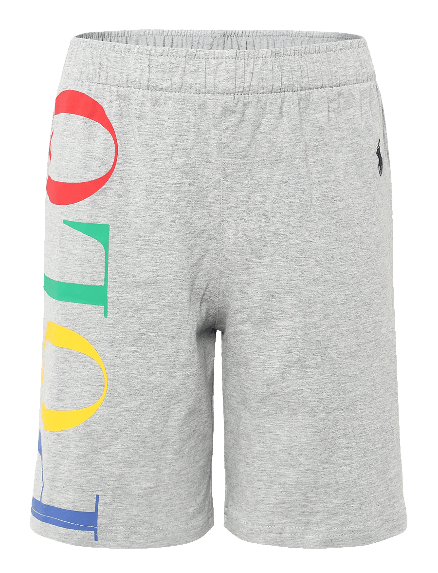 Ralph Lauren Kids - L4-LOUNGE SHORT SET - set med kortärmad t-shirt - andover heather - 2