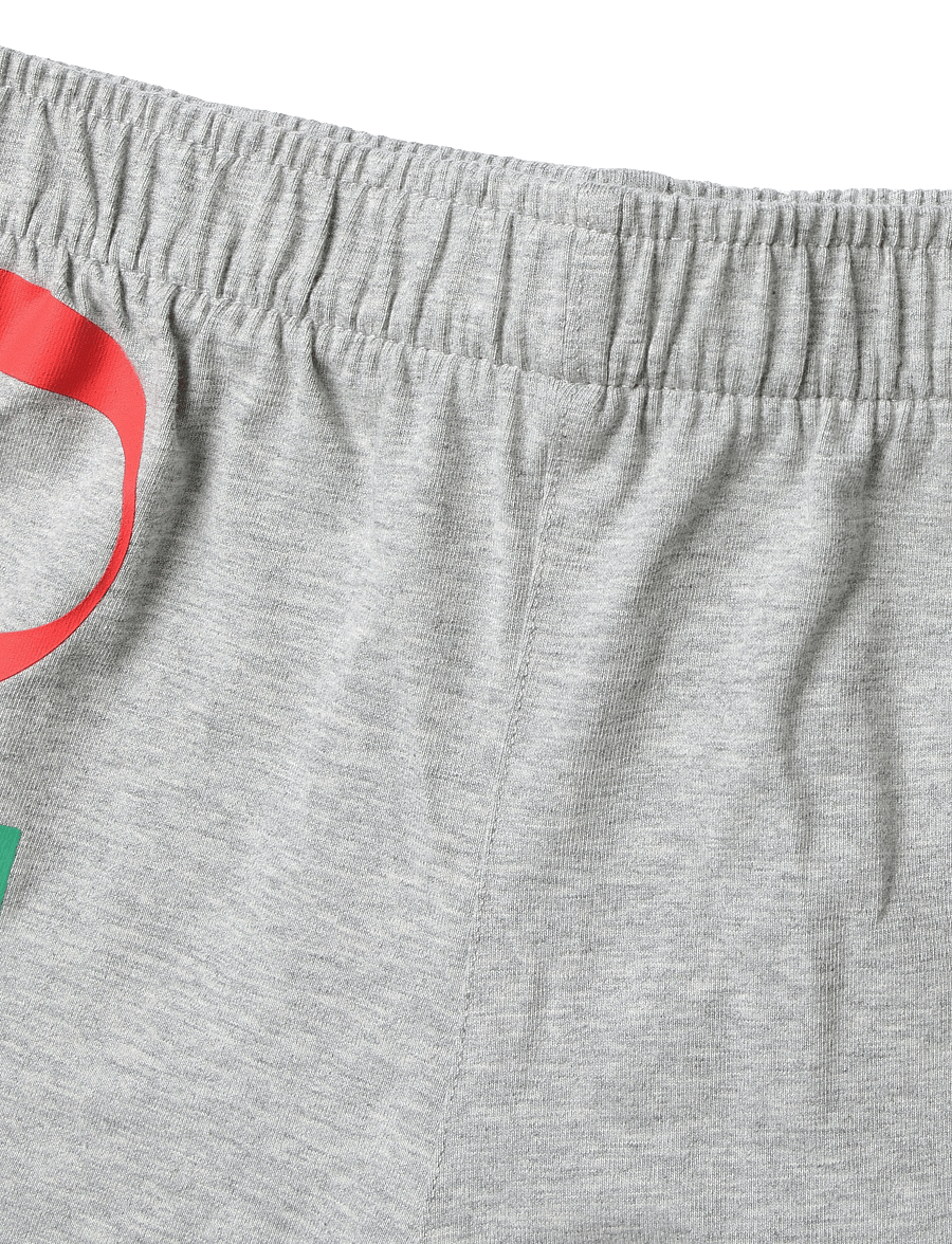 Ralph Lauren Kids - L4-LOUNGE SHORT SET - set med kortärmad t-shirt - andover heather - 4
