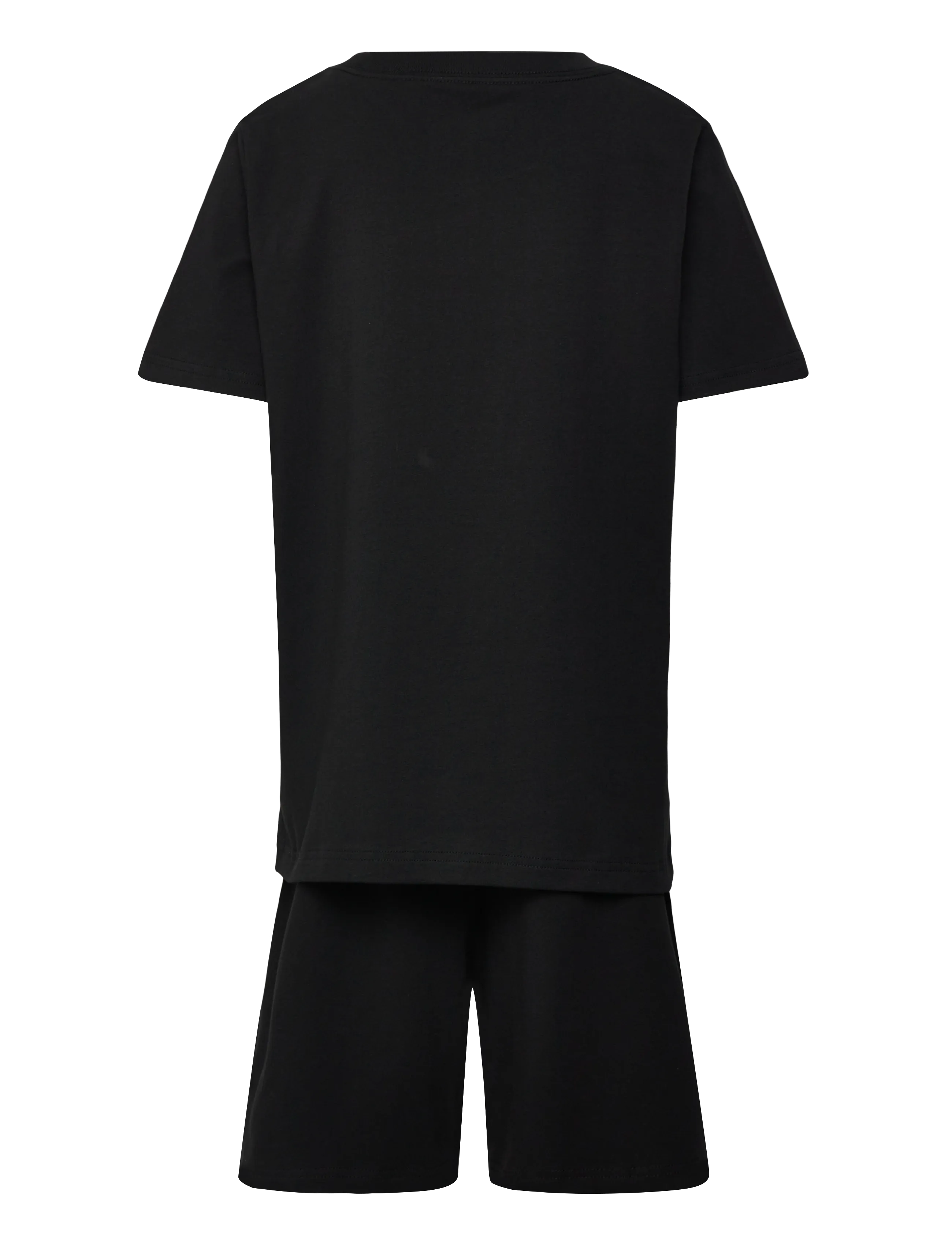 Ralph Lauren Kids - L4-LOUNGE SHORT SET - lühikeste varrukatega t-särkide komplektid - black - 1