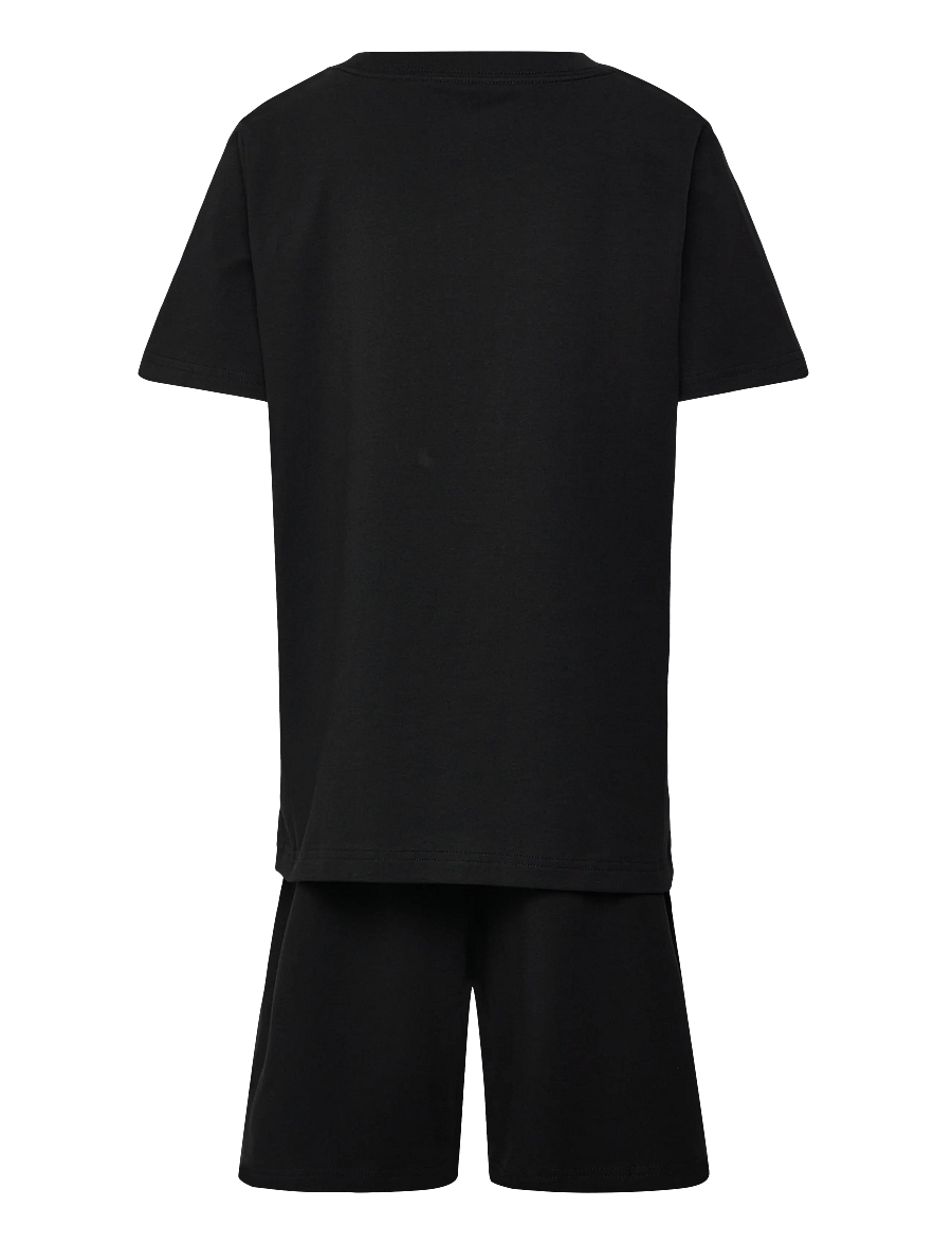 Ralph Lauren Kids - L4-LOUNGE SHORT SET - sets mit kurzärmeligem t-shirt - black - 1