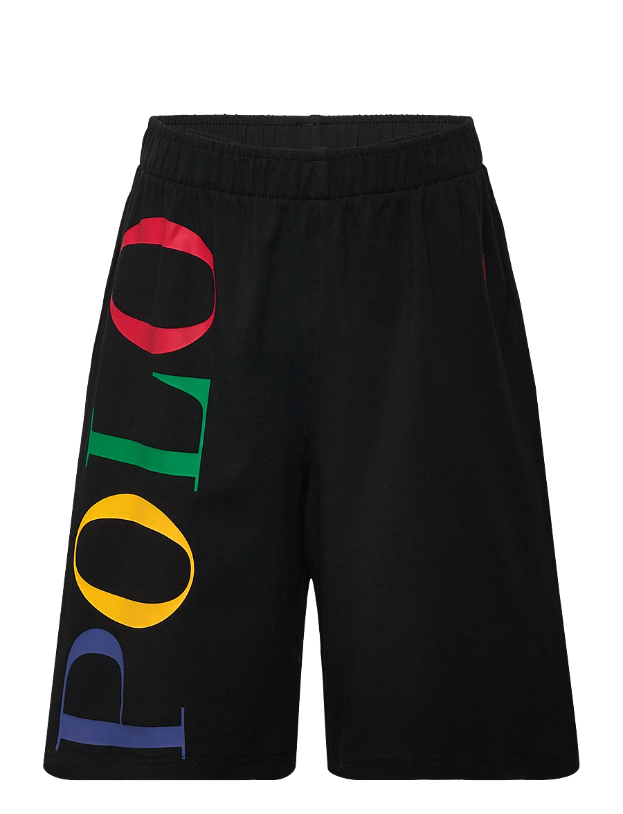 Ralph Lauren Kids - L4-LOUNGE SHORT SET - sets mit kurzärmeligem t-shirt - black - 2