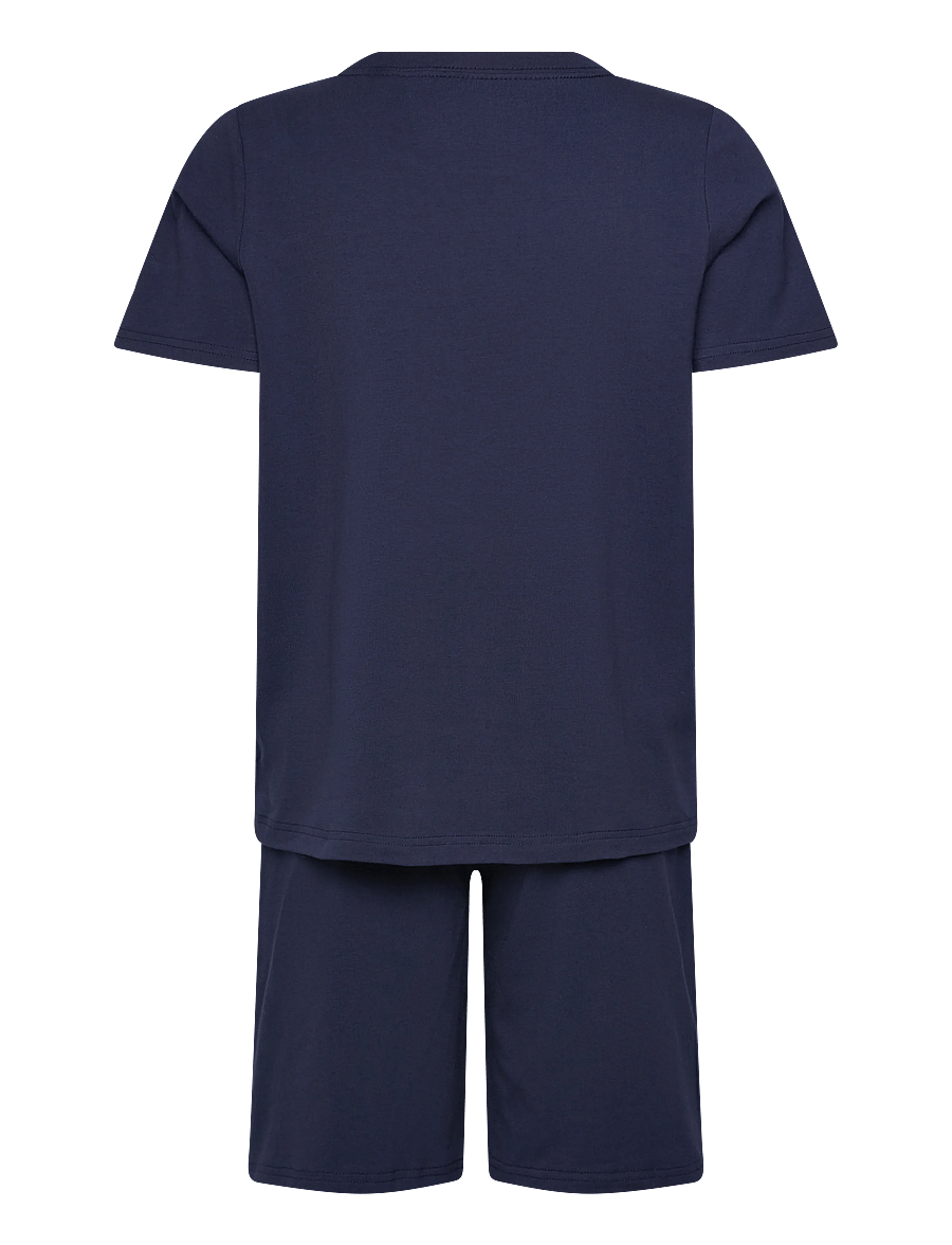 Ralph Lauren Kids - L4-LOUNGE SHORT SET - sæt med kortærmet t-shirt - newport navy - 1