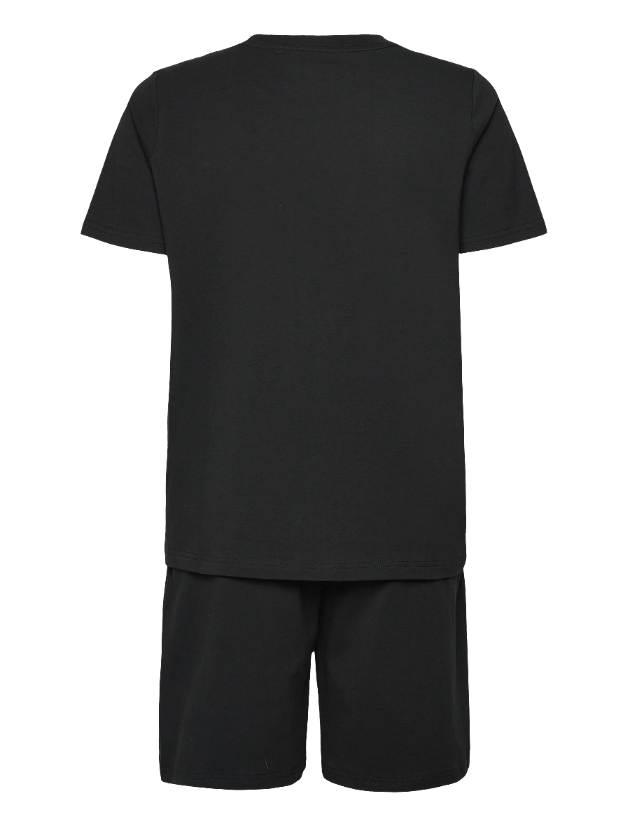 Ralph Lauren Kids - L4-LOUNGE SHORT SET - sets mit kurzärmeligem t-shirt - polo black - 1
