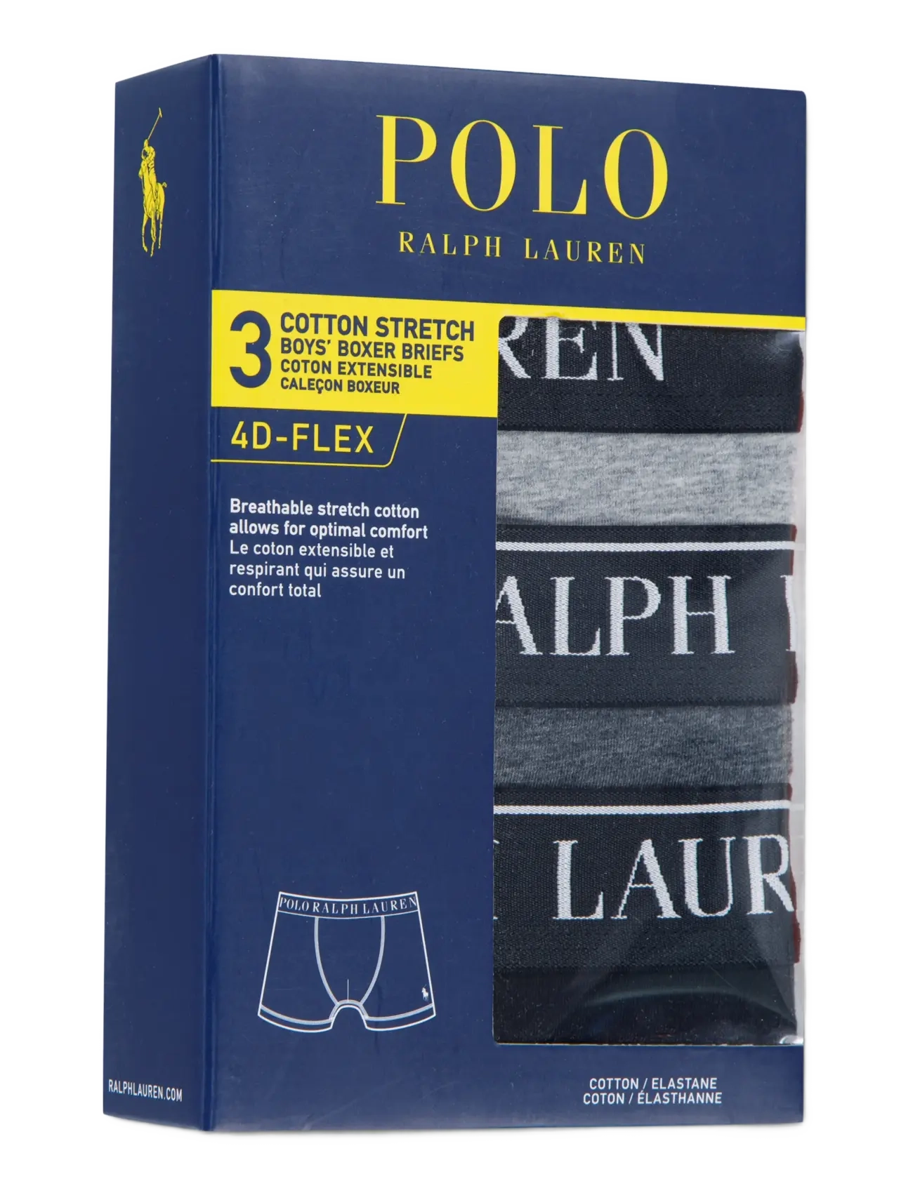 Ralph Lauren Kids - XB-BOXER/BRIEF - unterhosen - andover heather - 2