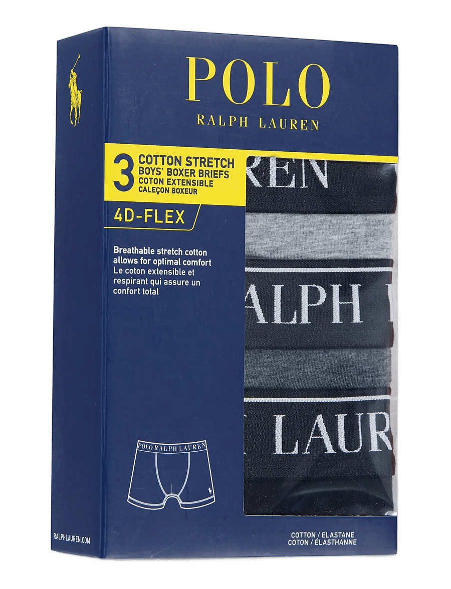 Ralph Lauren Kids - XB-BOXER/BRIEF - unterhosen - andover heather - 2