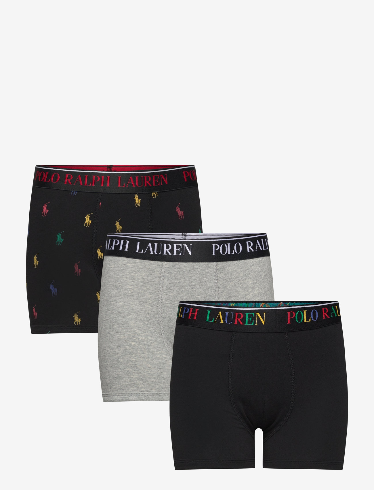 Ralph Lauren Kids - XB-BOXER/BRIEF - underbukser - black/andover heather - 0