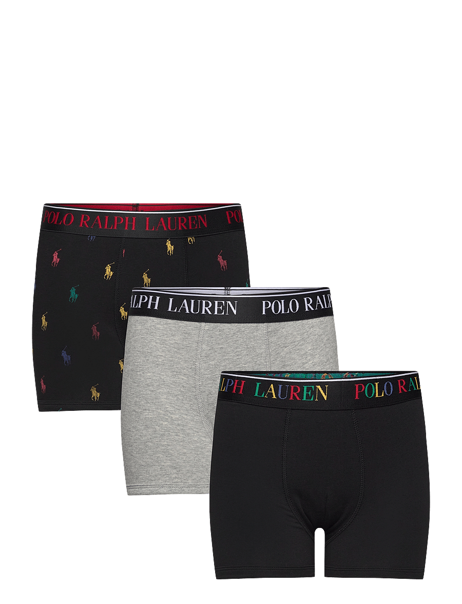 Ralph Lauren Kids - XB-BOXER/BRIEF - kalsonger - black/andover heather - 0