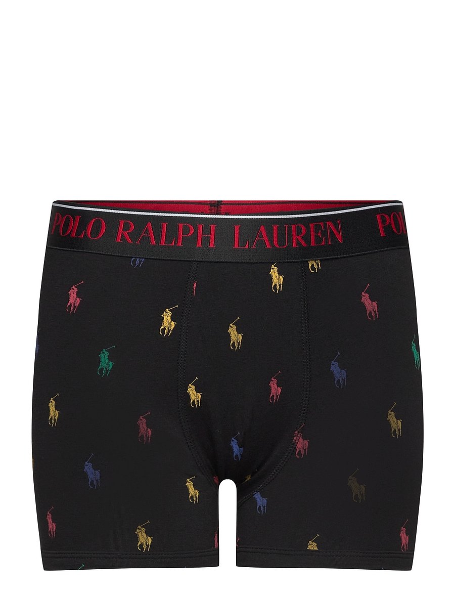 Ralph Lauren Kids - XB-BOXER/BRIEF - kalsonger - black/andover heather - 4