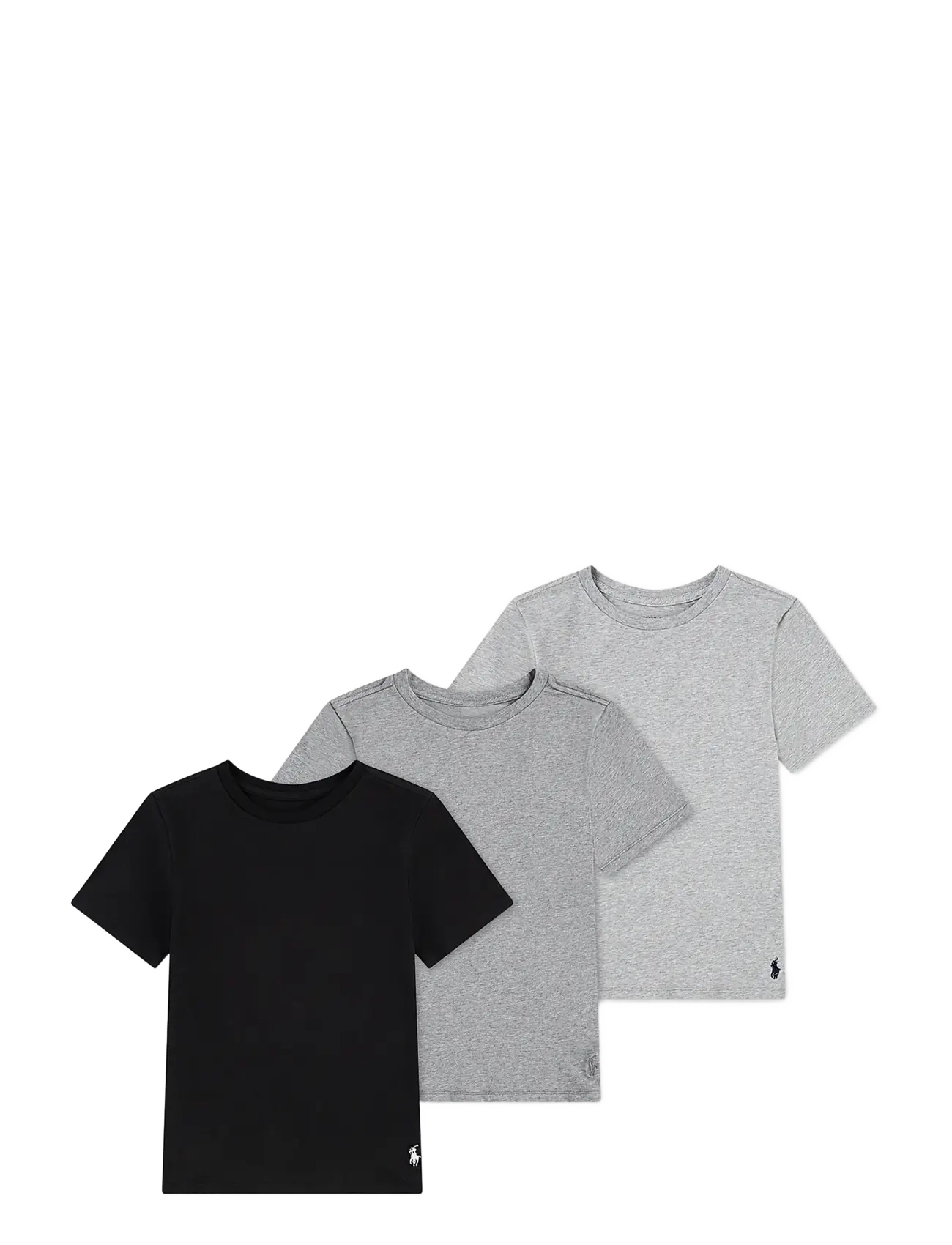 Ralph Lauren Kids US-UNDERSHIRT - T-shirts - BLACK/ANDOVER HEATHER / multi
