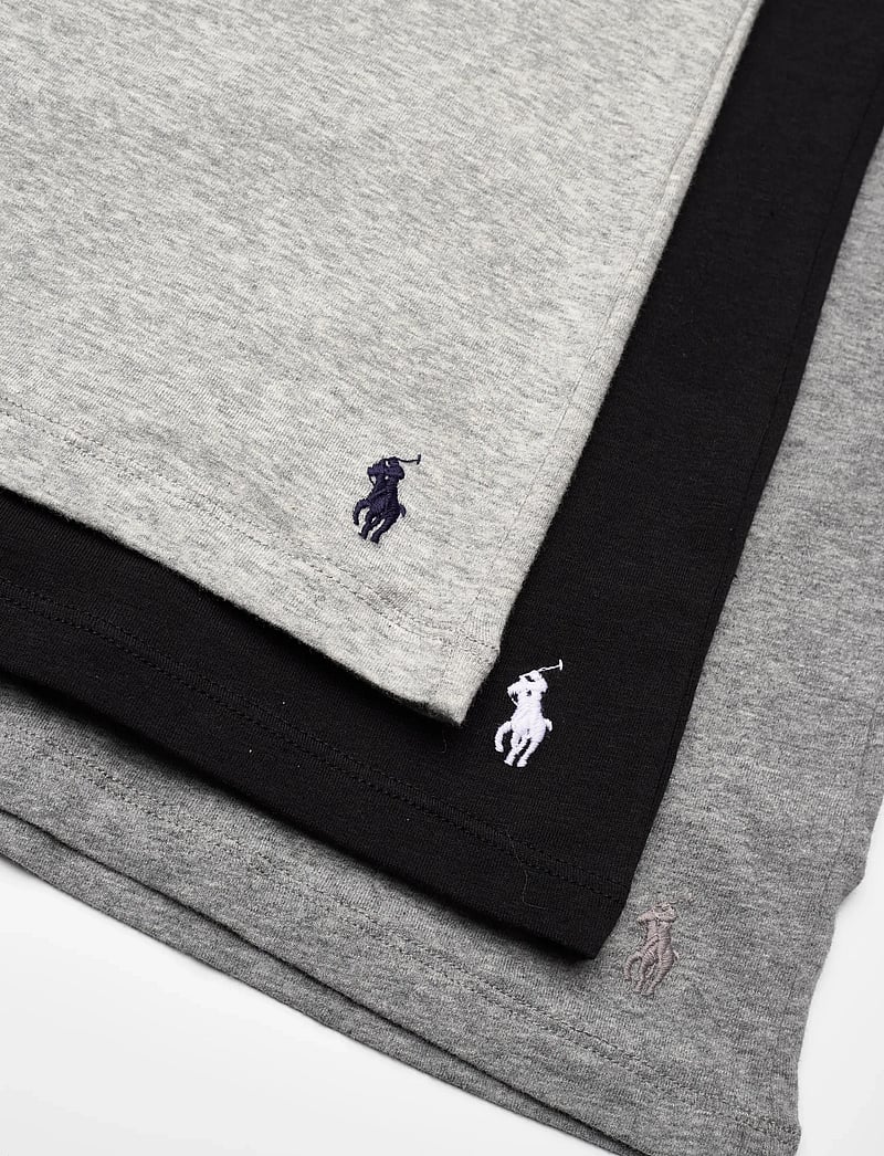 Ralph Lauren Kids - US-UNDERSHIRT - t-krekli ar īsām piedurknēm - black/andover heather - 2