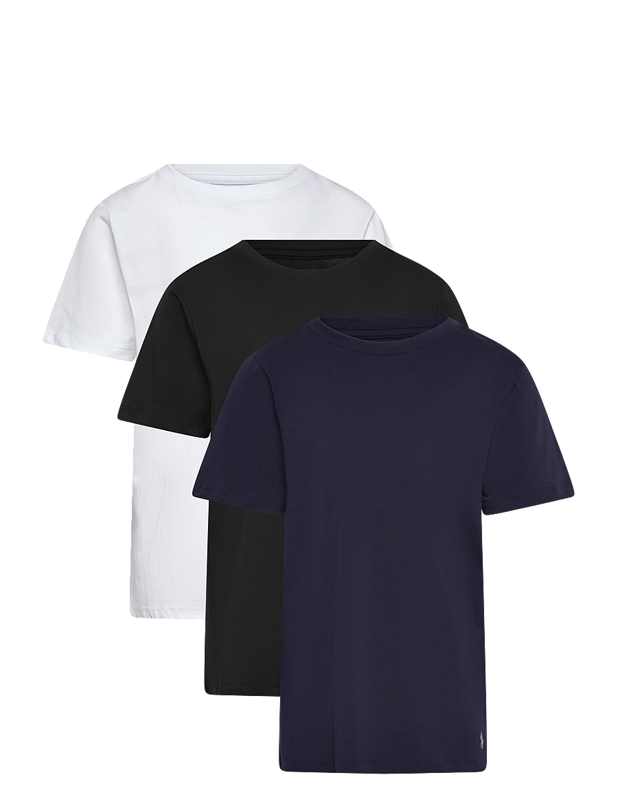 Ralph Lauren Kids - US-UNDERSHIRT - t-krekli ar īsām piedurknēm - polo black - 0