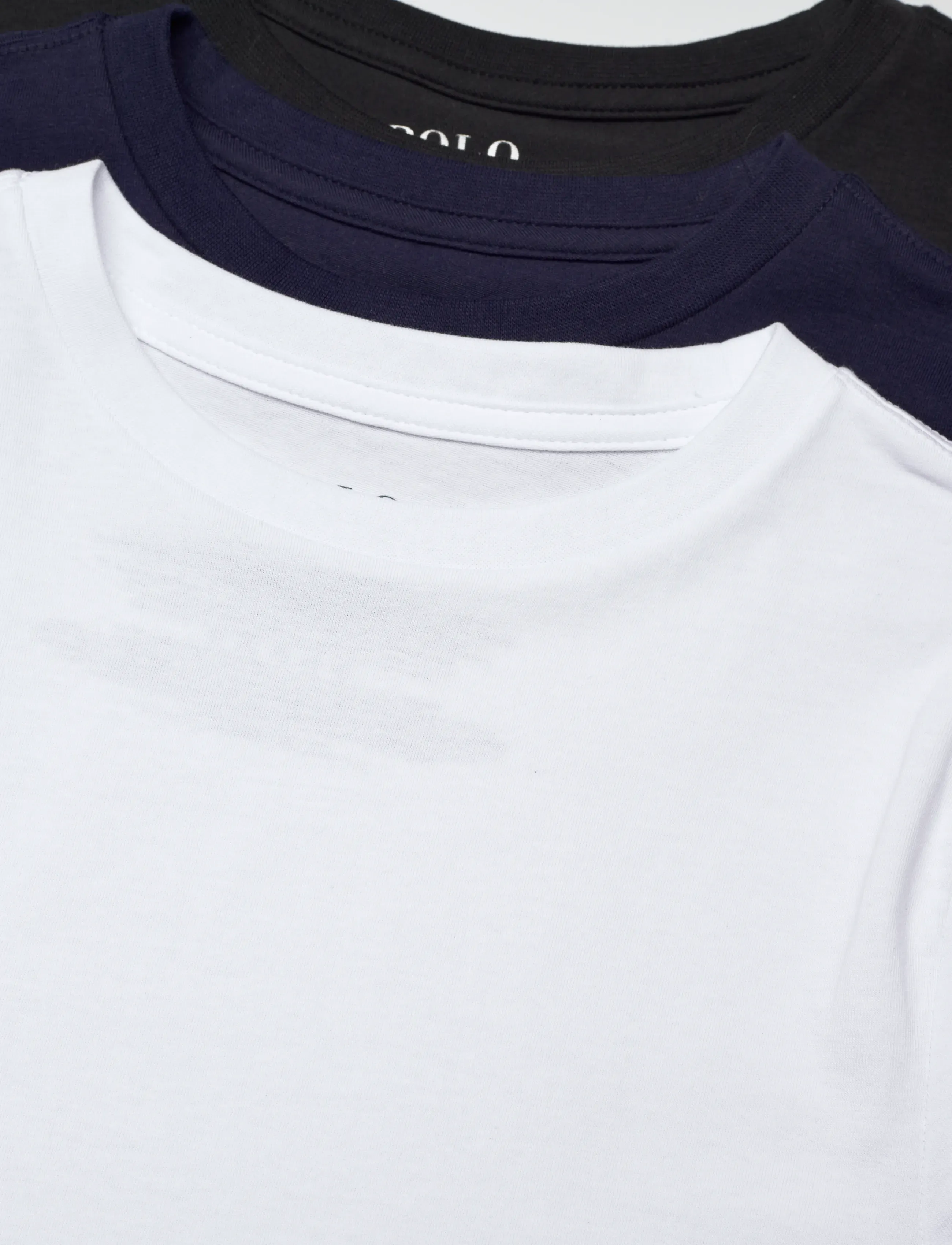 Ralph Lauren Kids - US-UNDERSHIRT - lyhythihaiset t-paidat - polo black - 1