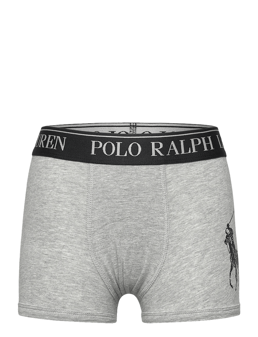 Ralph Lauren Kids - RLHB HBR PP 3PK CTN BOXER BRIE - kalsonger - blue - 2