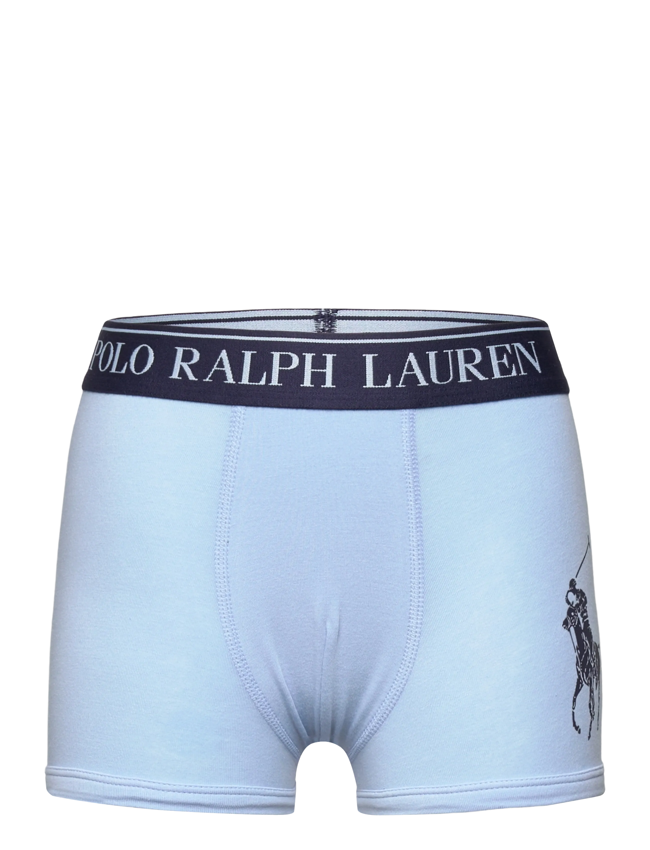 Ralph Lauren Kids - RLHB HBR PP 3PK CTN BOXER BRIE - pesu - blue - 4