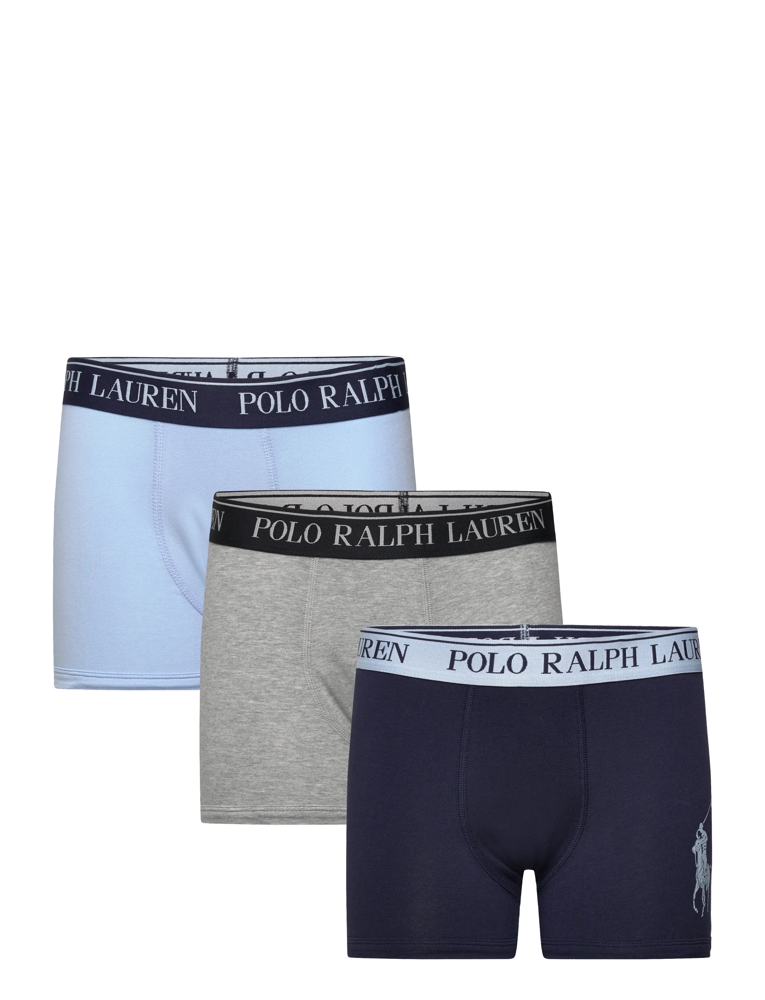 Ralph Lauren Kids XB-BOXER/BRIEF - Teismelised 140-176 - OFFICE BLUE / grey