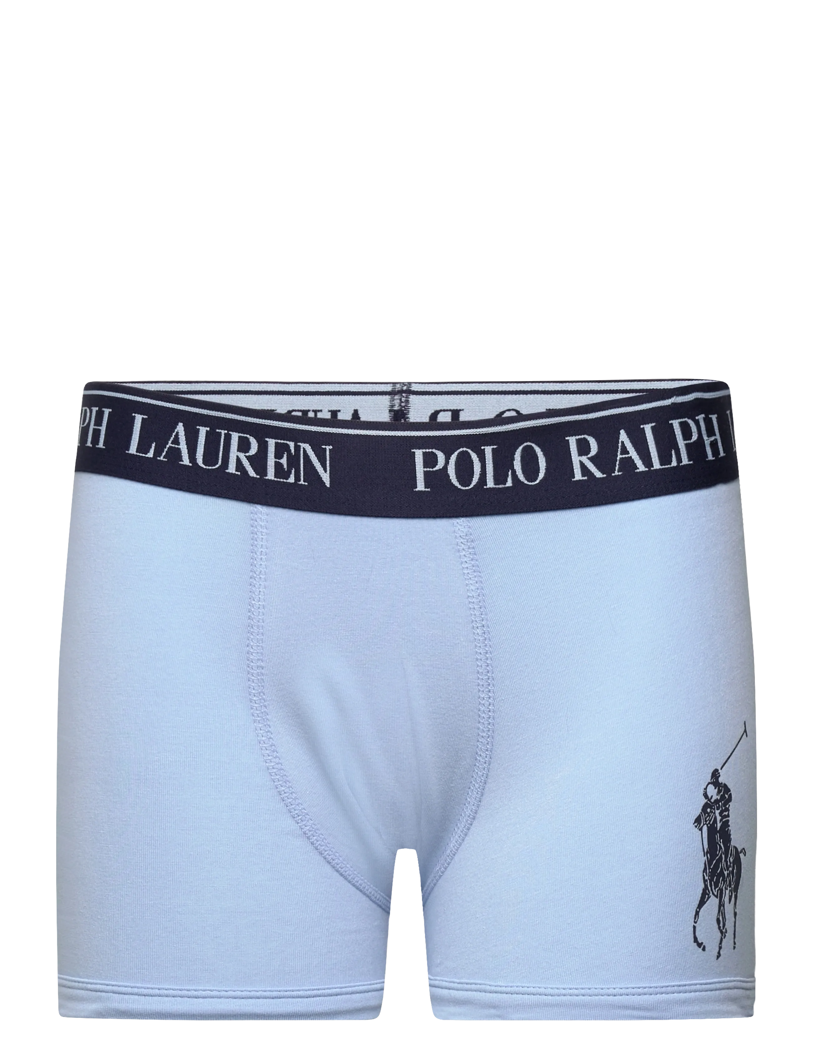 Ralph Lauren Kids - RLHB HBR PP 3PK CTN BOXER BRIE - underbukser - office blue - 3