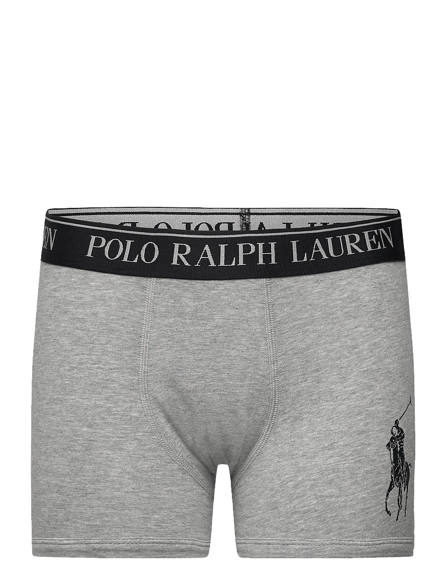 Ralph Lauren Kids - RLHB HBR PP 3PK CTN BOXER BRIE - underbukser - office blue - 5