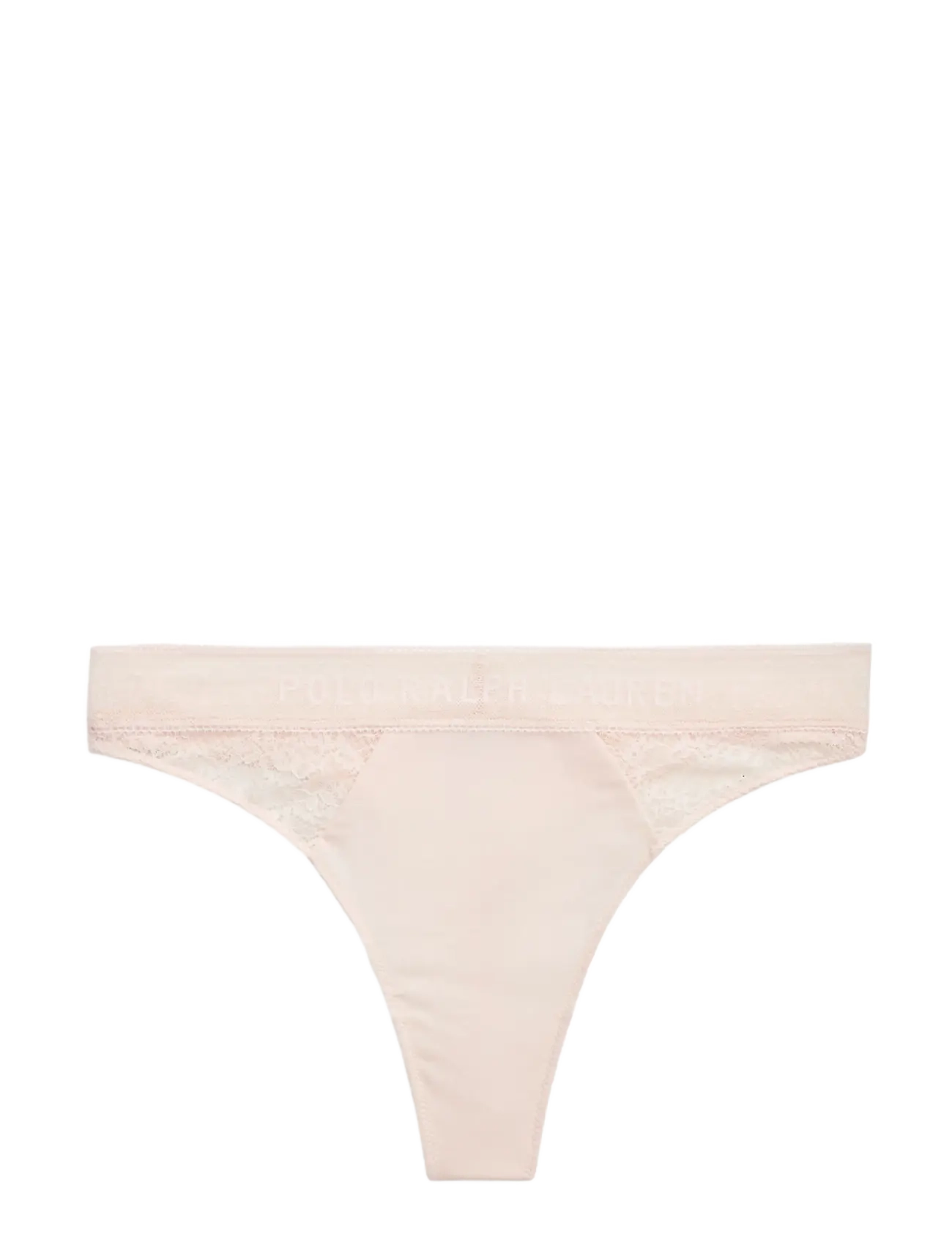 Polo Ralph Lauren Intimates Cotton Lace Thong - Polo Ralph Lauren Intimates - GARDENROSE / pink/rose