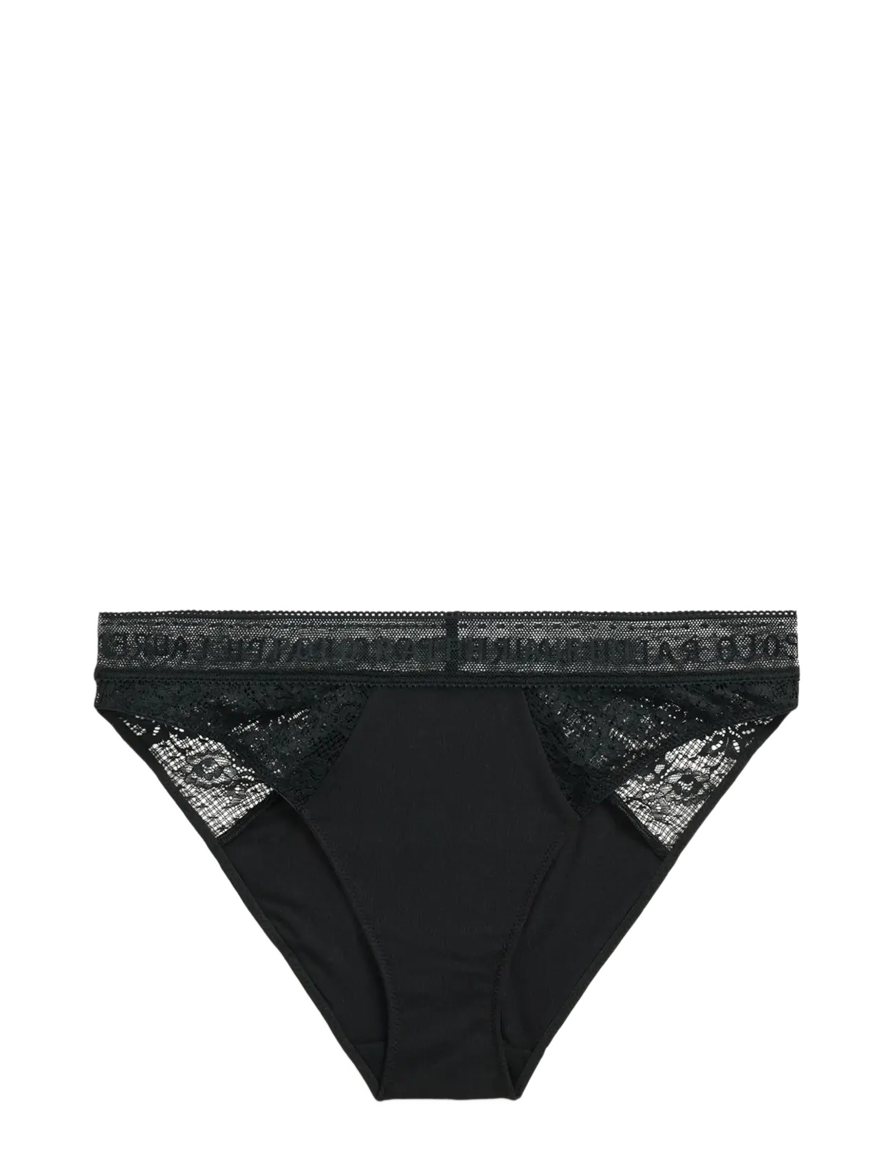 Polo Ralph Lauren Intimates Cotton Lace Bikini - Briefs - ONYX / black