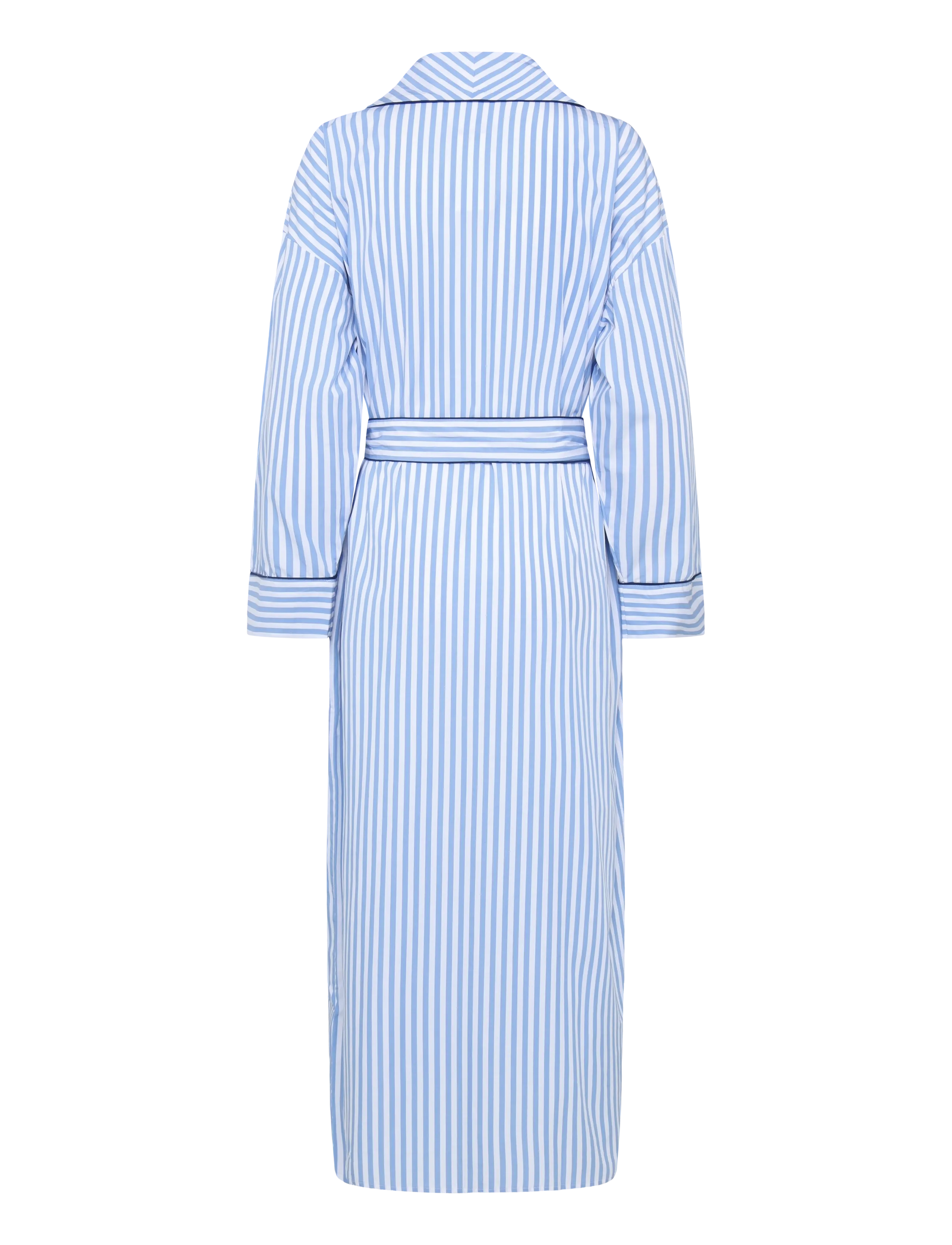 Polo Ralph Lauren Intimates - Striped Cotton Poplin Robe - bademäntel - widestripe - 2