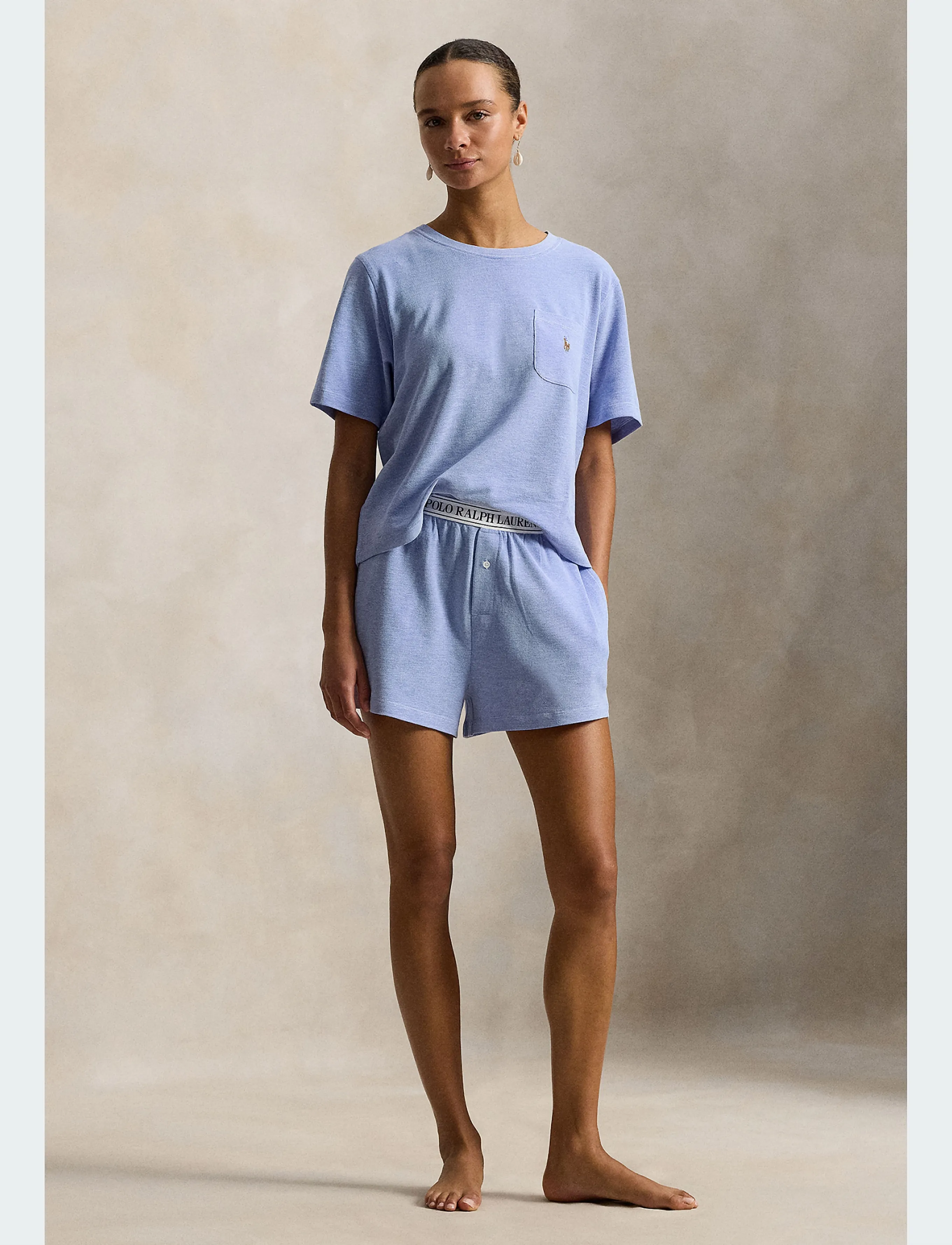Polo Ralph Lauren Intimates - Knit Tee & Boxer Short Pajama Set - pyjamas - ultramarine - 5