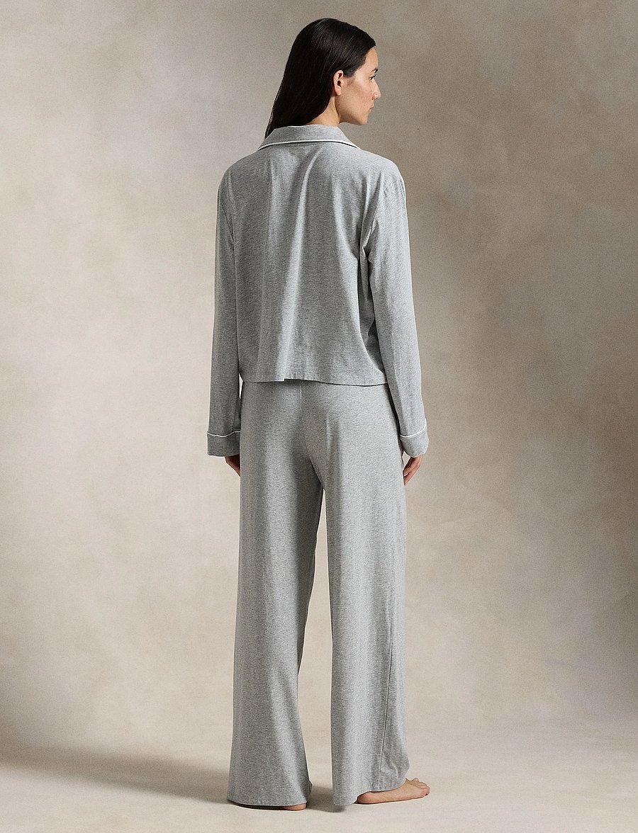 Polo Ralph Lauren Intimates - Long Sleeve PJ Sleep Set - pyjamas - heathergrey - 2