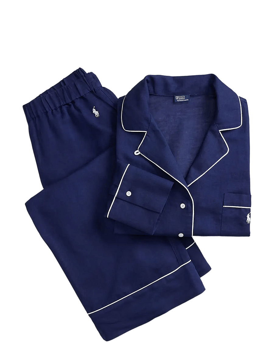 Polo Ralph Lauren Intimates - Long Sleeve PJ Sleep Set - pyjamas - navy - 1