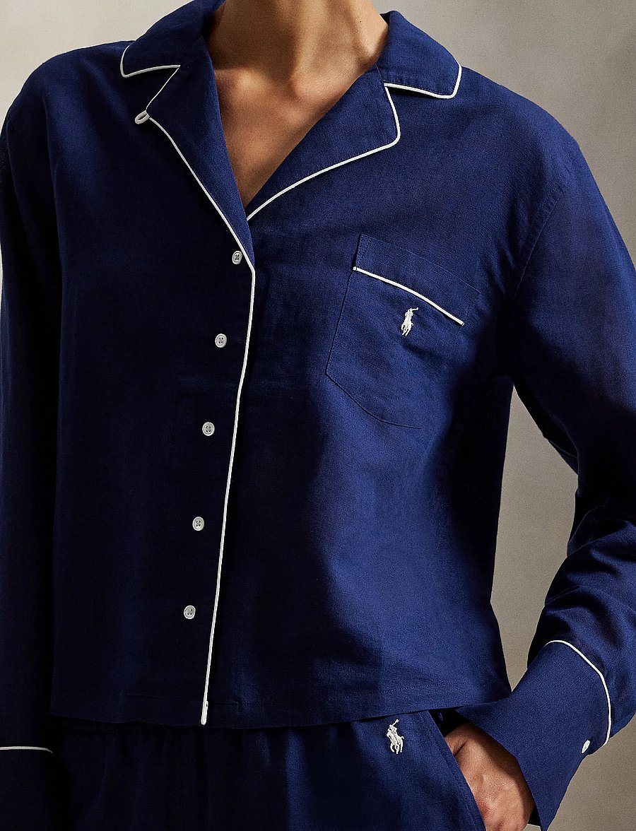 Polo Ralph Lauren Intimates - Long Sleeve PJ Sleep Set - pyjamas - navy - 2
