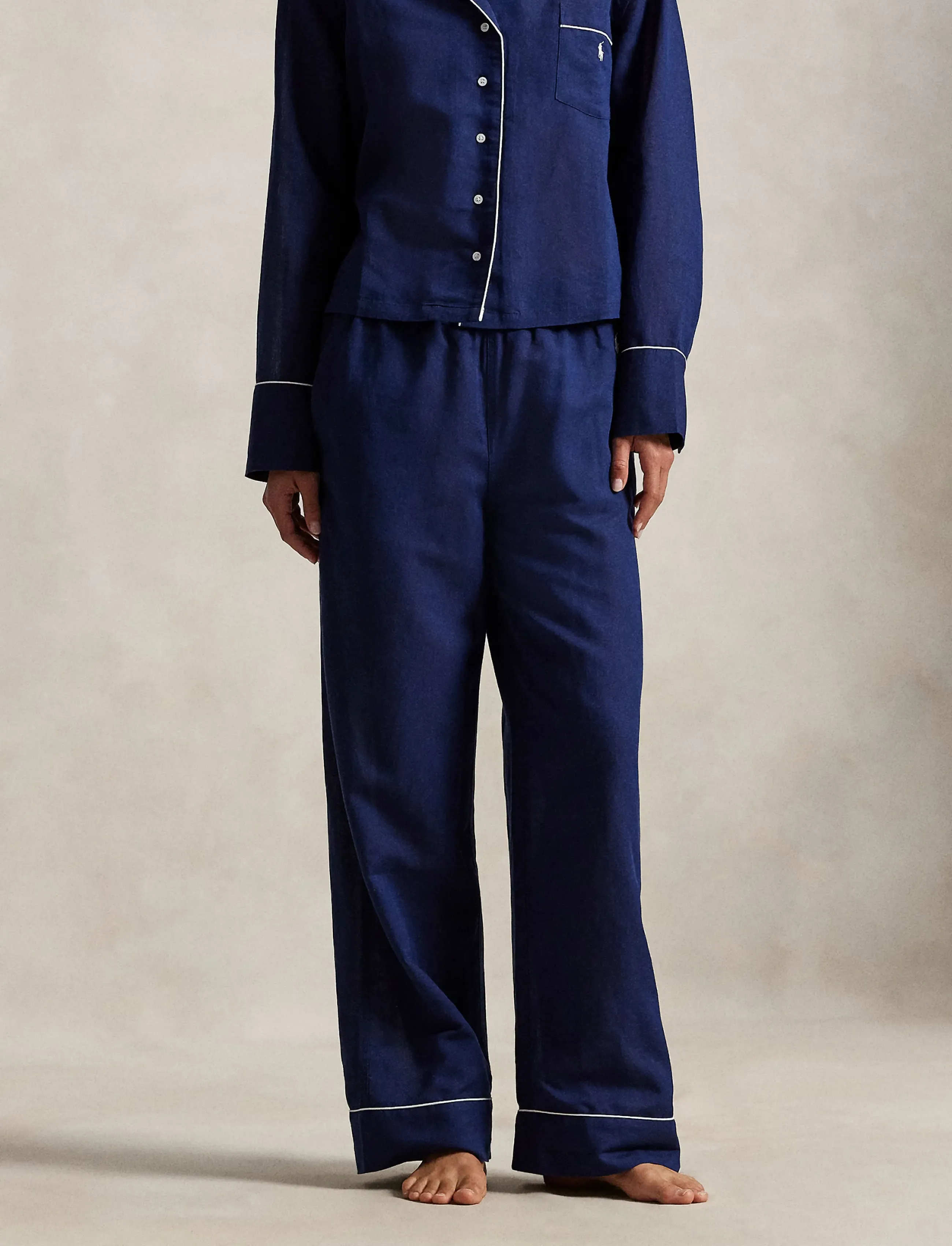 Polo Ralph Lauren Intimates - Long Sleeve PJ Sleep Set - pyjamas - navy - 3