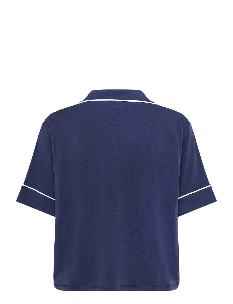 Polo Ralph Lauren Intimates - Short-Sleeve Jersey Pajama Set - pyjamas - navy - 2