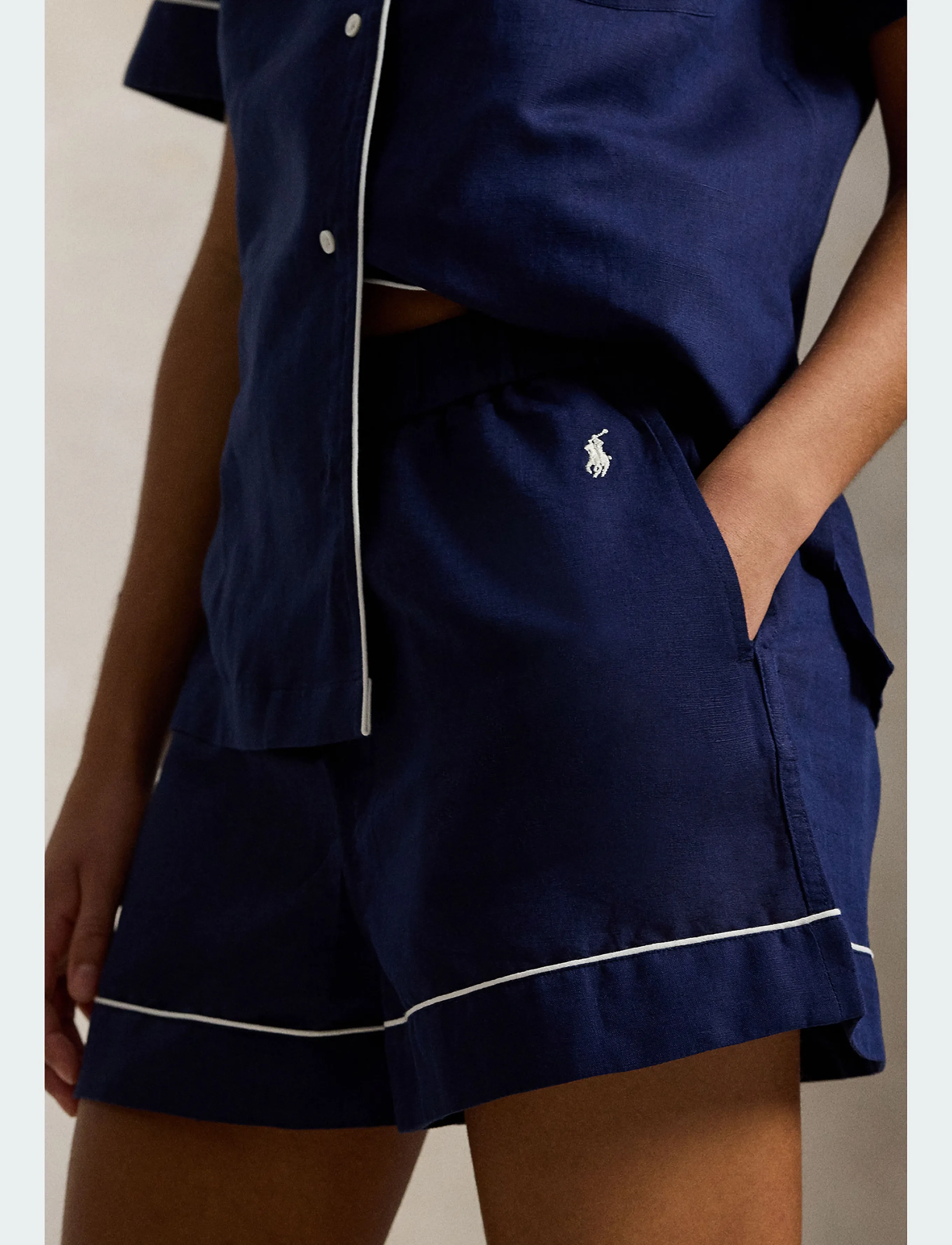Polo Ralph Lauren Intimates Short-Sleeve Jersey Pajama Set pyjamas dam – bild 5