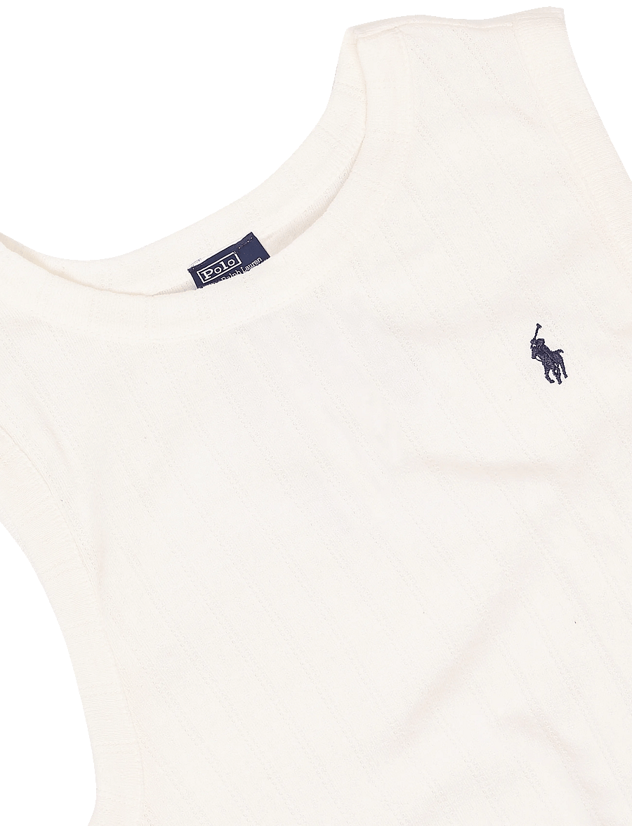 Polo Ralph Lauren Intimates - Short Sleeve and Short Pointelle Pajama Set - pyjamas - egret - 5