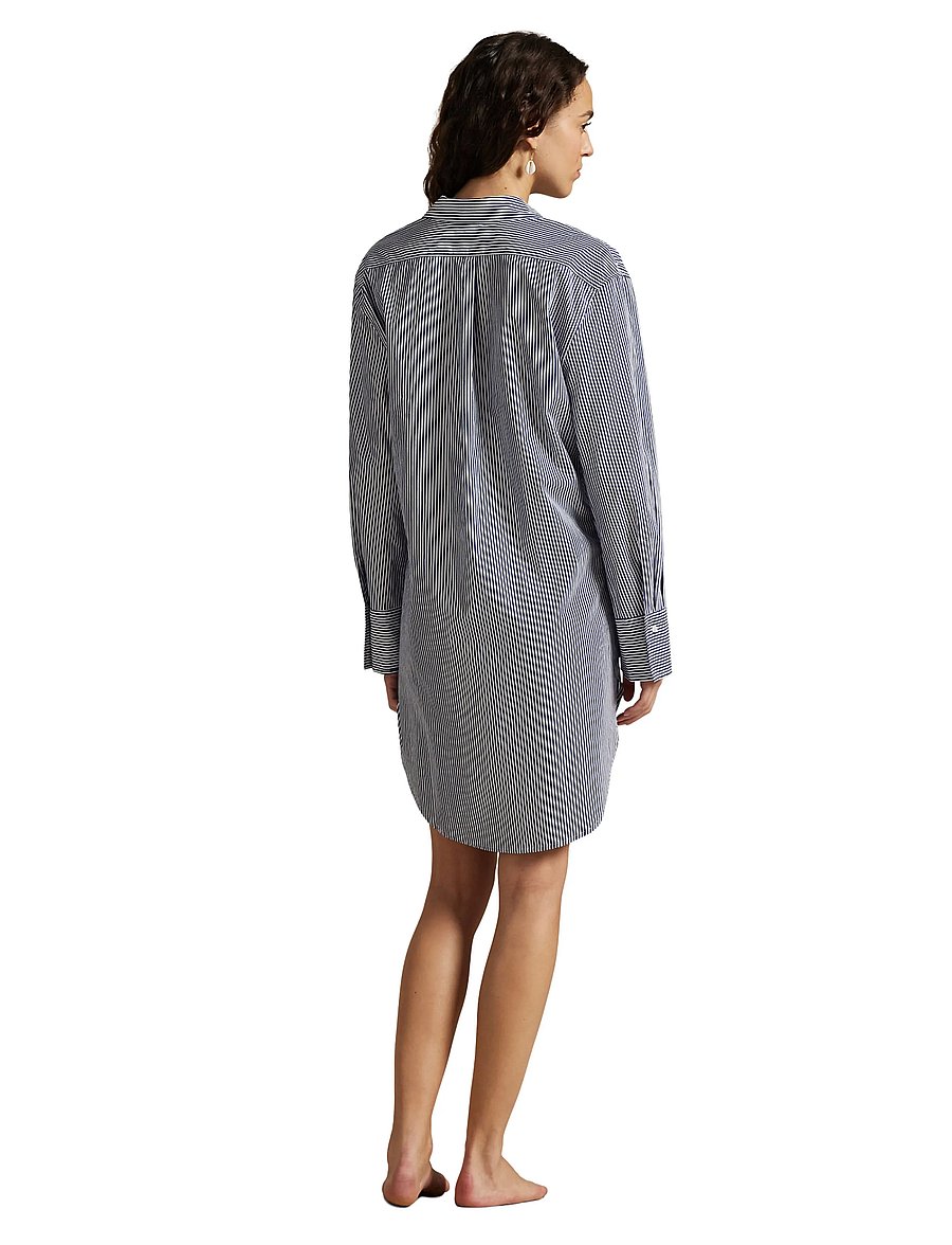 Polo Ralph Lauren Intimates - Striped Cotton Sleep Shirt - nachthemden - prlstripe - 2