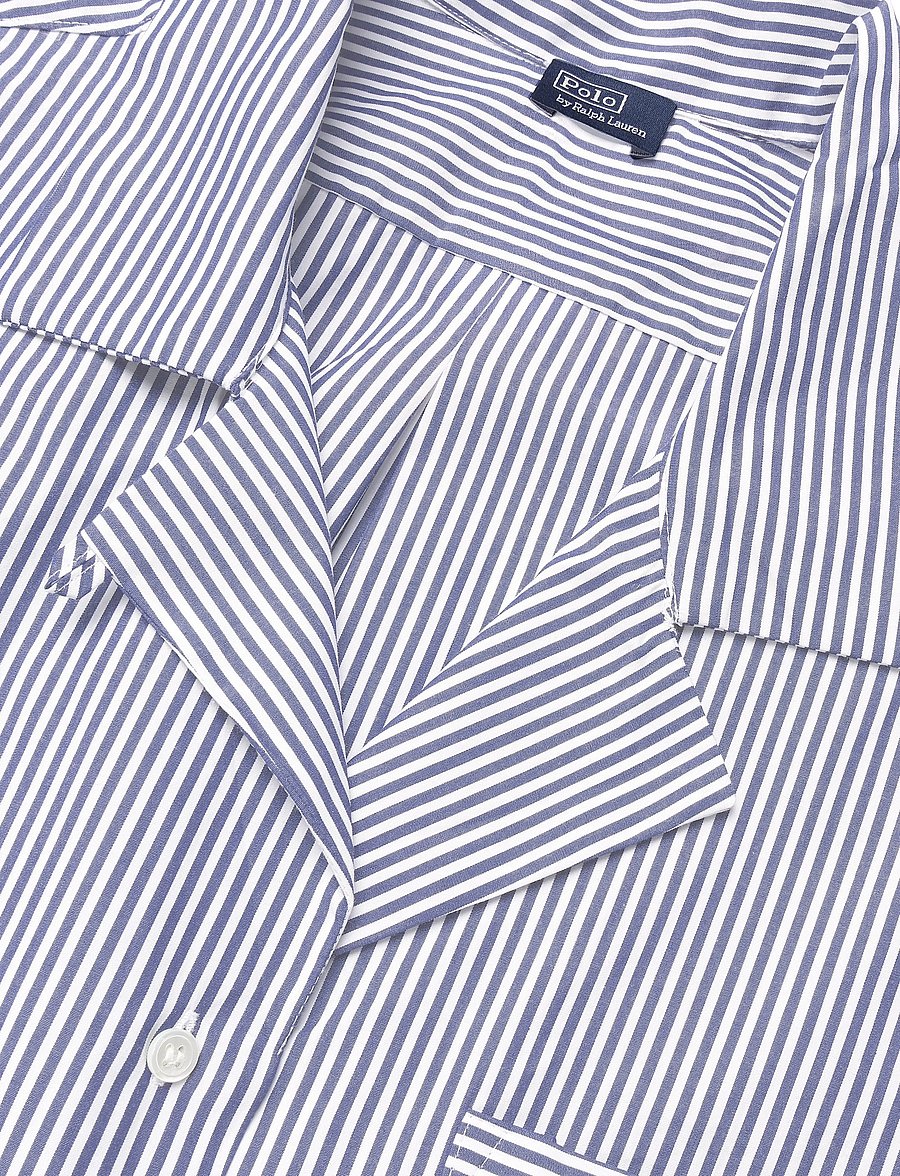Polo Ralph Lauren Intimates - Striped Cotton Sleep Shirt - nachthemden - prlstripe - 4