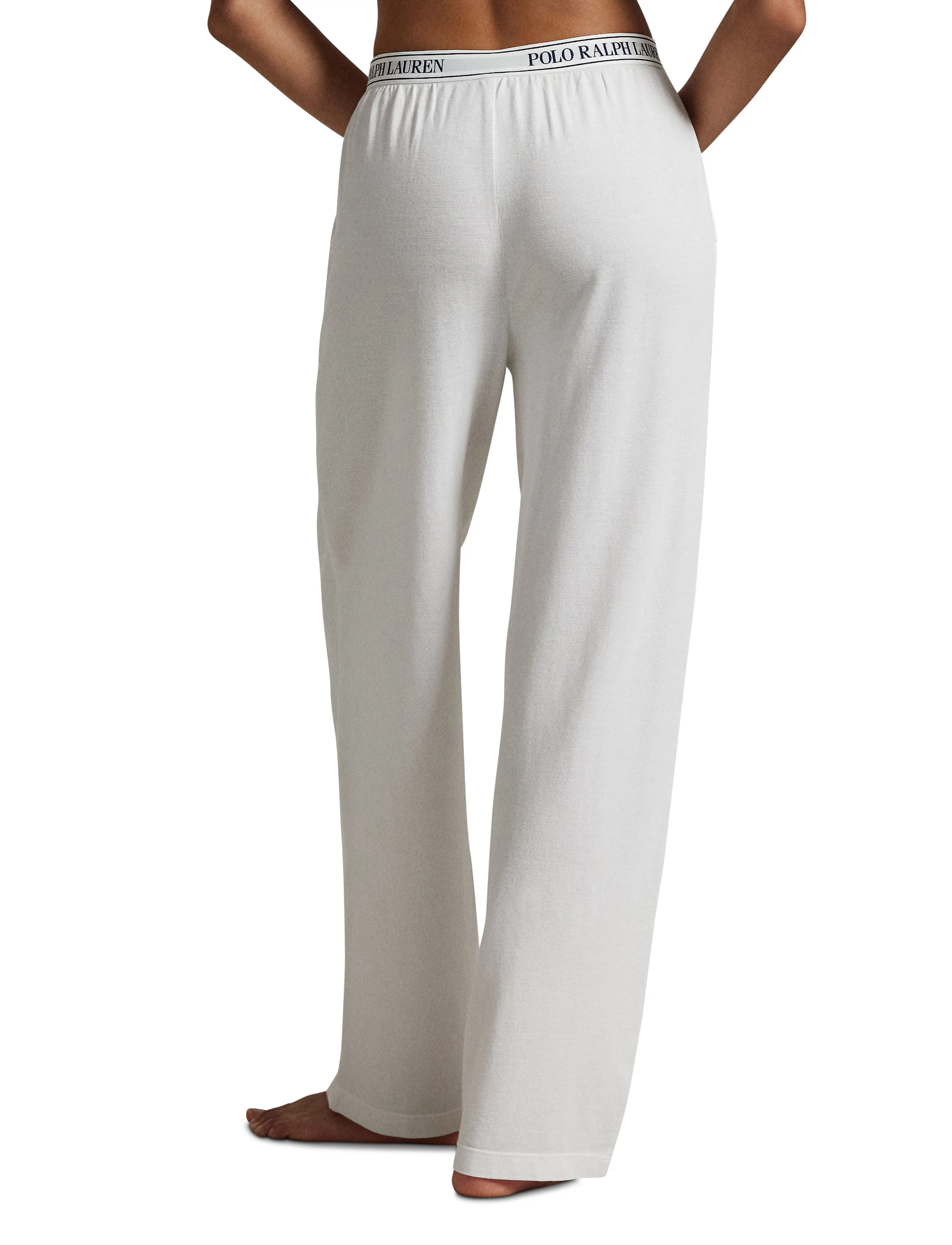 Polo Ralph Lauren Intimates - Logo-Band Pajama Pant - pyjamasbyxor - whitecloud - 2
