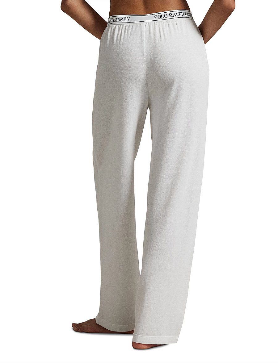 Polo Ralph Lauren Intimates - Logo-Band Pajama Pant - pyjamasbyxor - whitecloud - 2