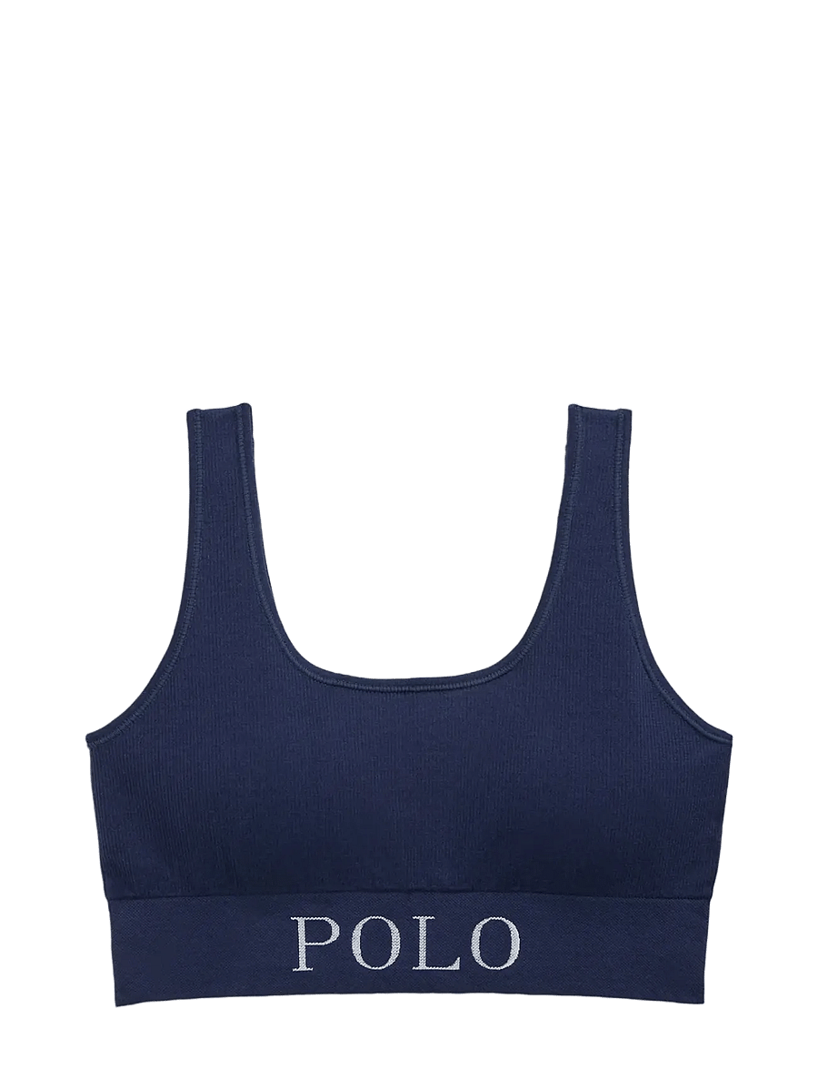 Polo Ralph Lauren Intimates - Ribbed Scoop Neck Tank - bralette - navy - 1