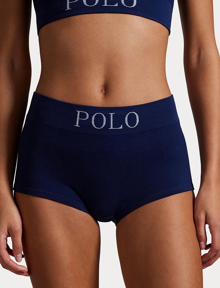 Polo Ralph Lauren Intimates - Ribbed Shortie - hipster & hotpants - navy - 0