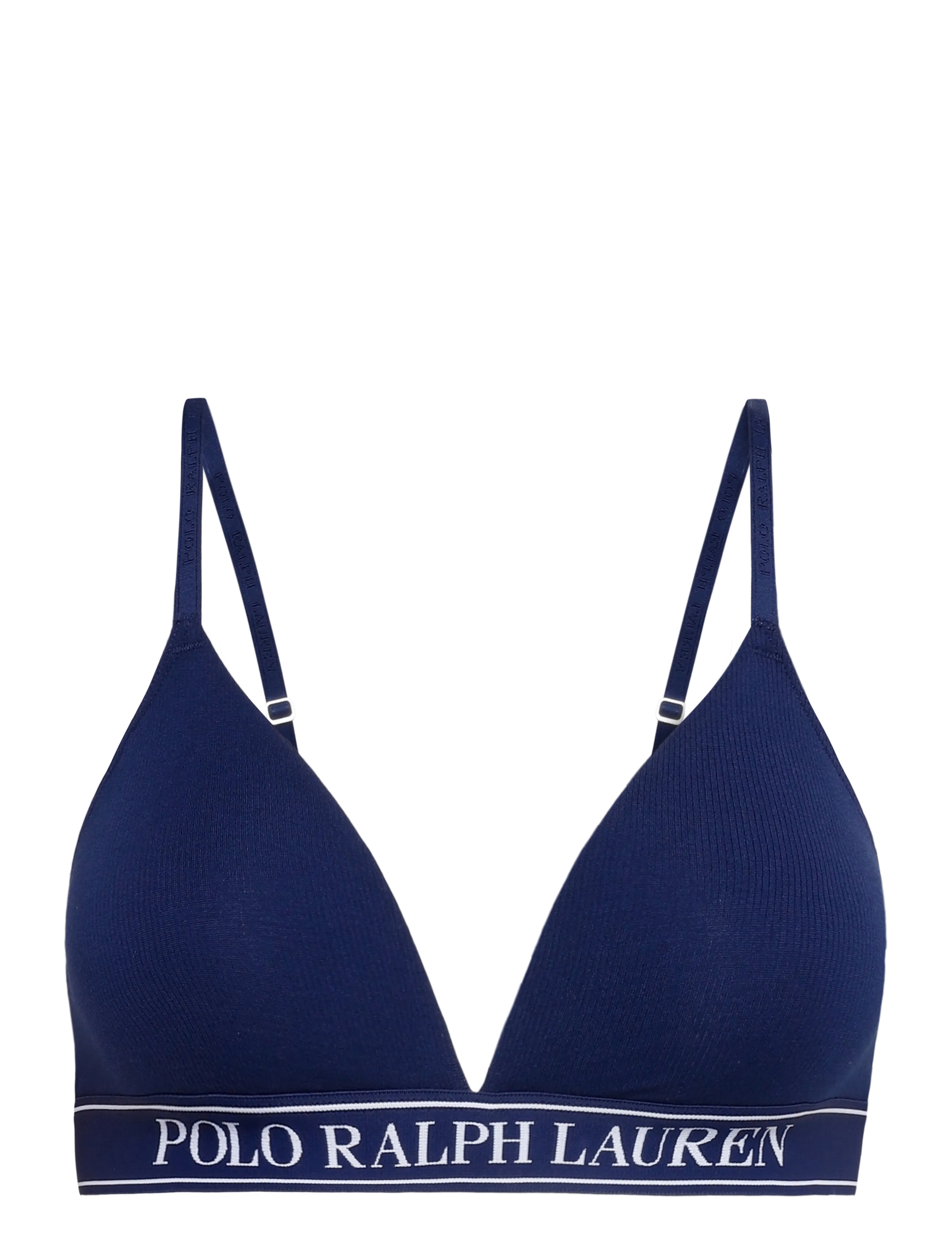Polo Ralph Lauren Intimates Logo-Band Triangle Bralette - BH'er - NAVY / navy