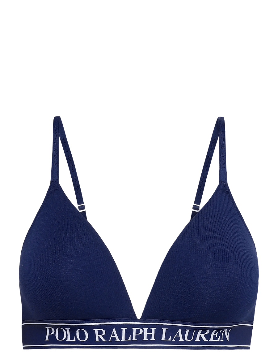 Polo Ralph Lauren Intimates - Logo-Band Triangle Bralette - bralette - navy - 1