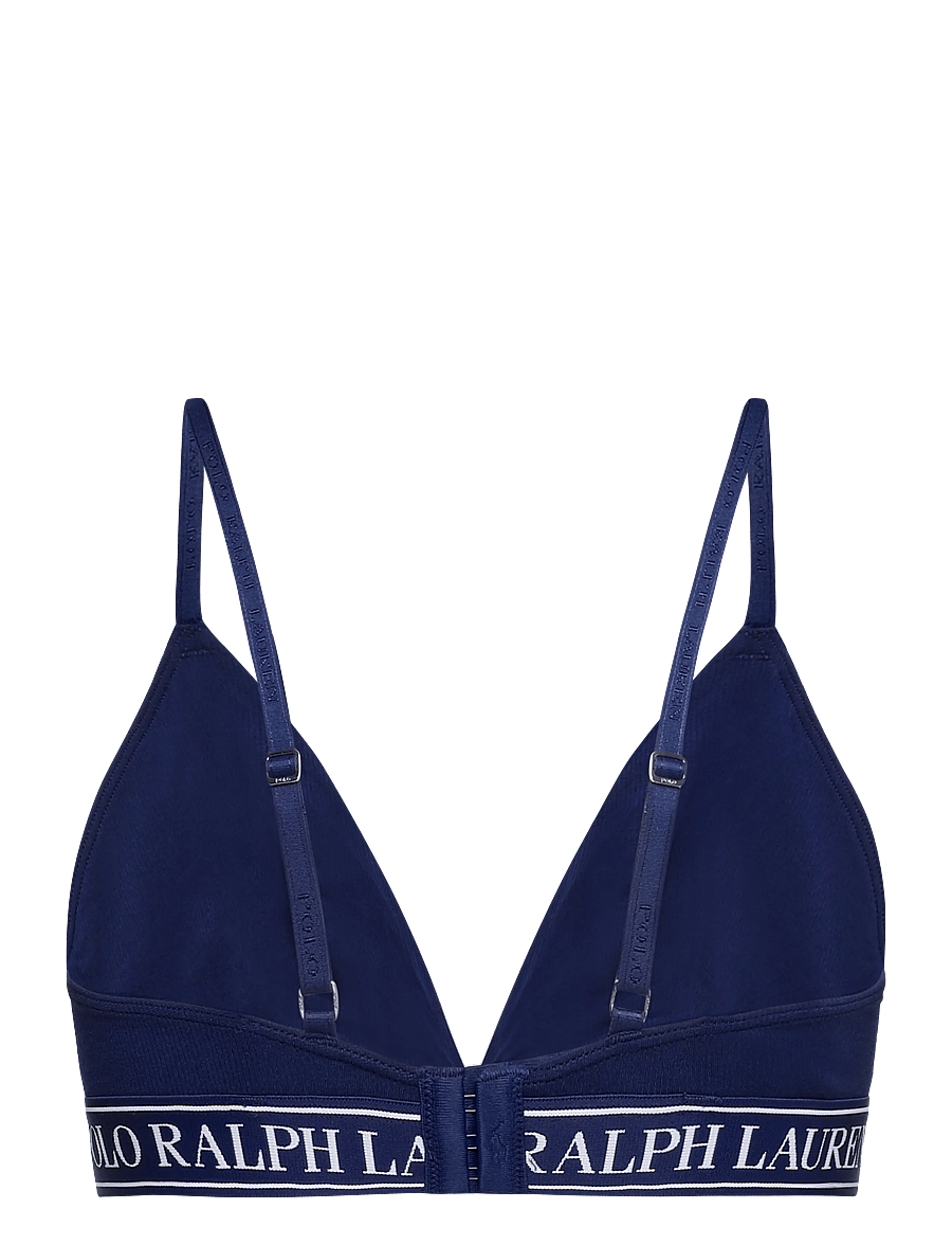 Polo Ralph Lauren Intimates - Logo-Band Triangle Bralette - bralette - navy - 2