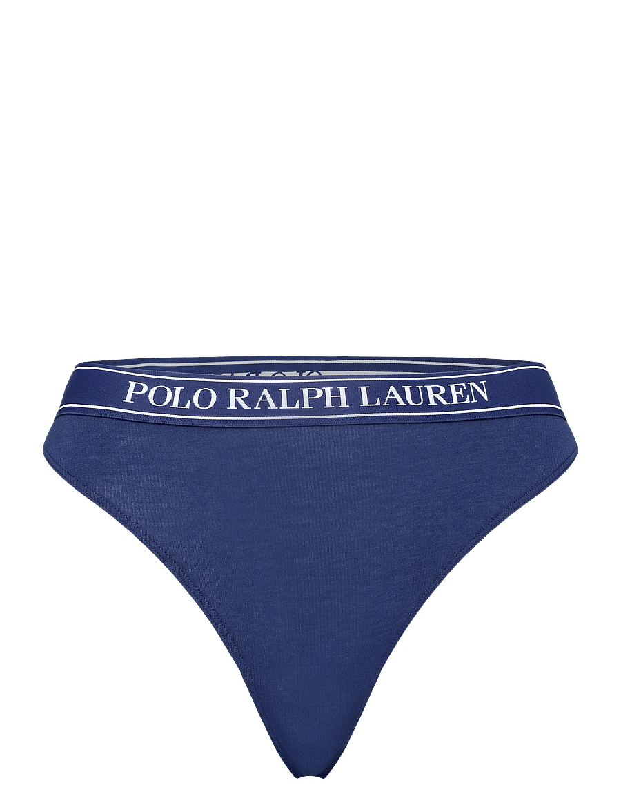 Polo Ralph Lauren Intimates - Repeat-Logo Low-Rise Thong - tangas - navy - 1