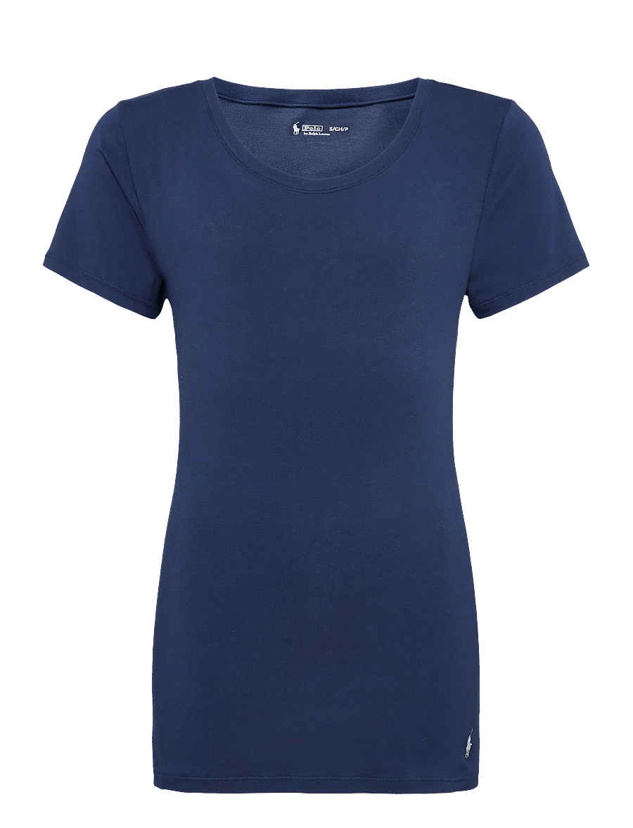 Polo Ralph Lauren Intimates - Stretch Cotton Crewneck Tee - oberteile - navy - 1