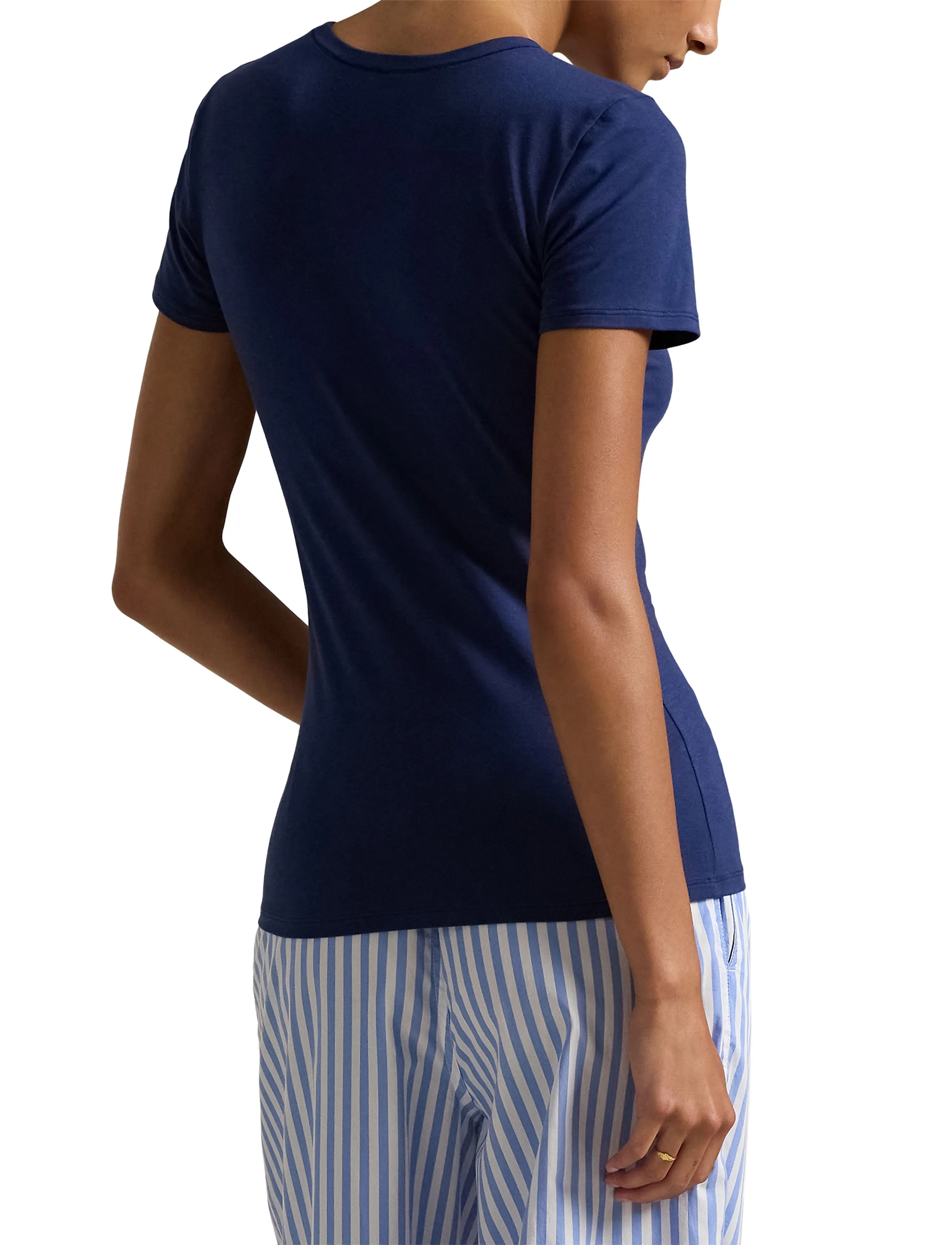 Polo Ralph Lauren Intimates - Stretch Cotton Crewneck Tee - Överdelar - navy - 3