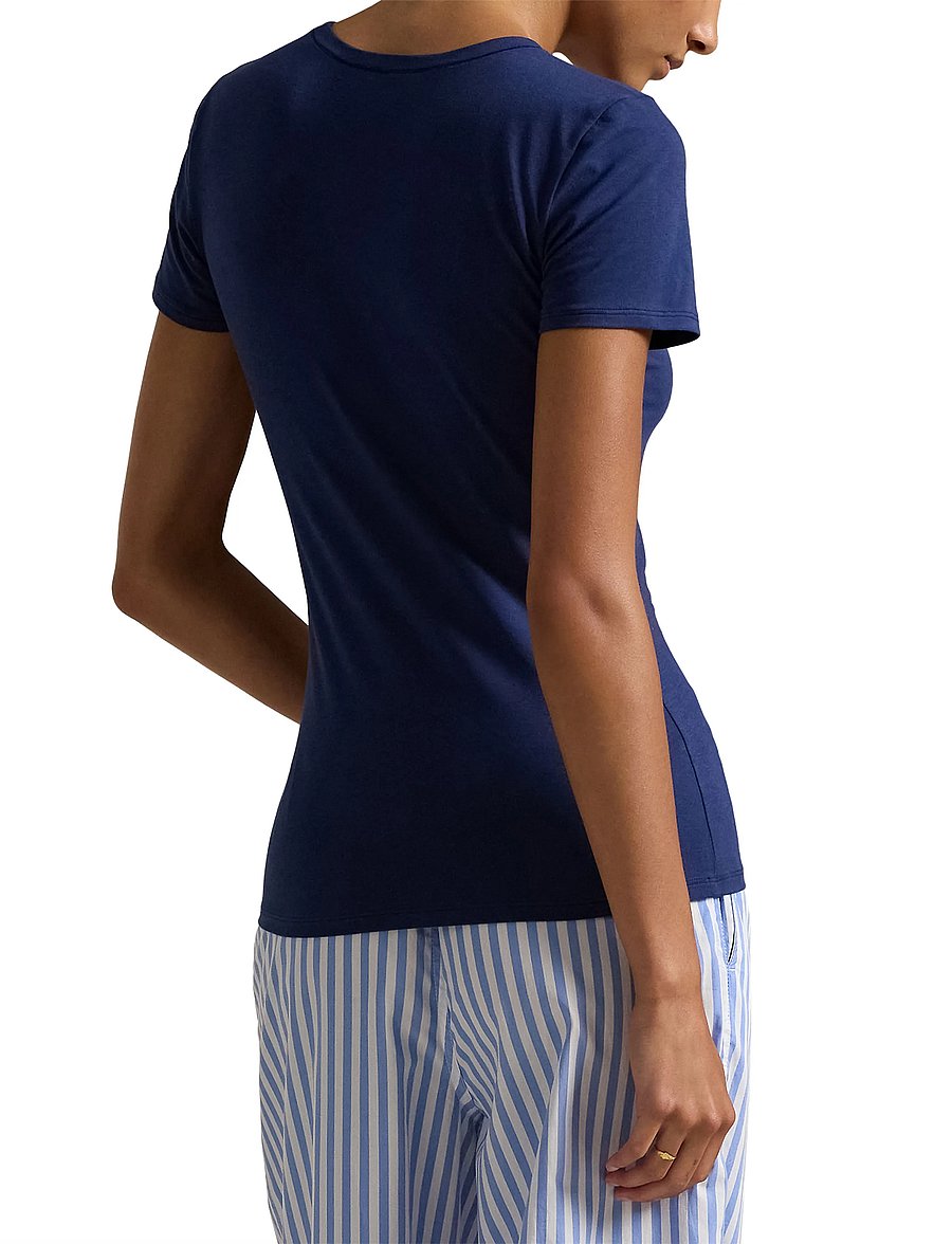 Polo Ralph Lauren Intimates - Stretch Cotton Crewneck Tee - Överdelar - navy - 3